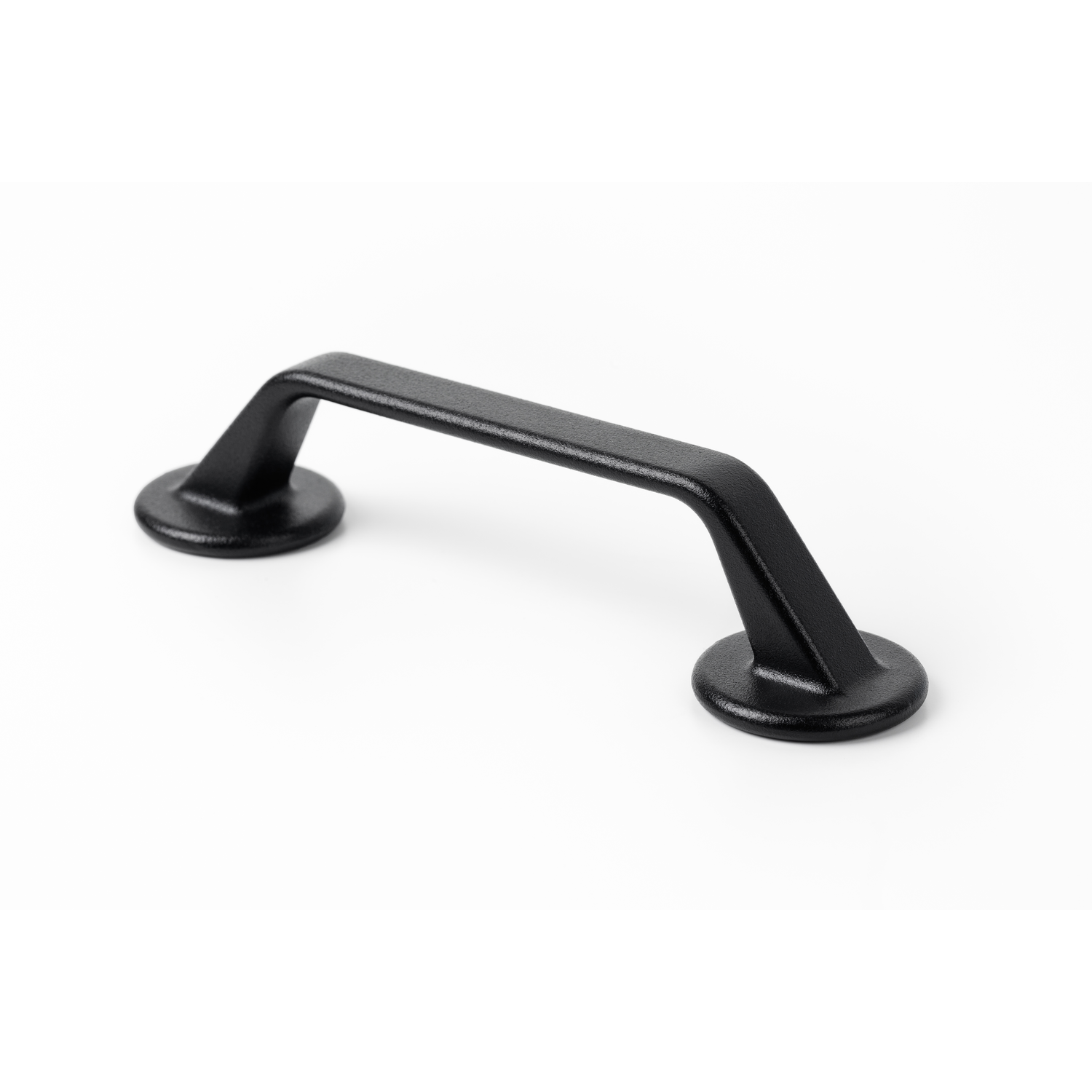 Greep OTO BA128 L168 zamak zwart textuur