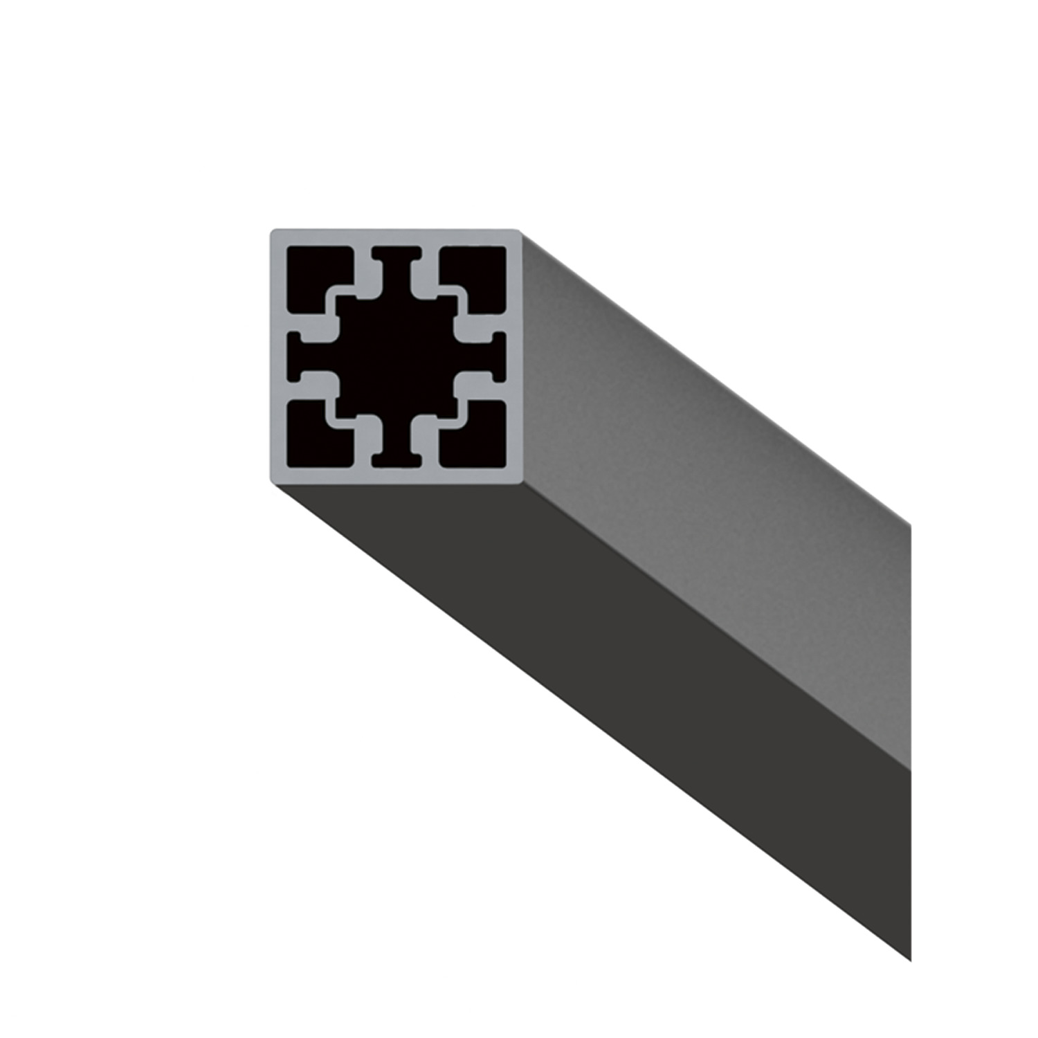 Cadro Profilé de base, 3000 mm, noir mat