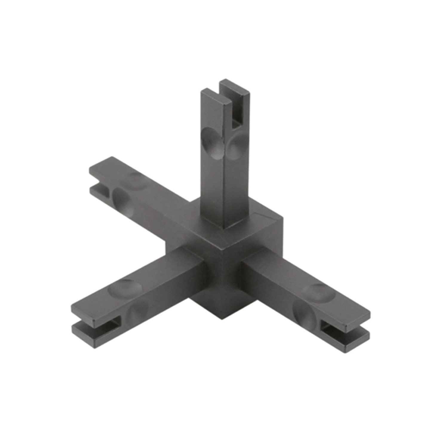 Cadro Nœud d’assemblage quadruple noir mat