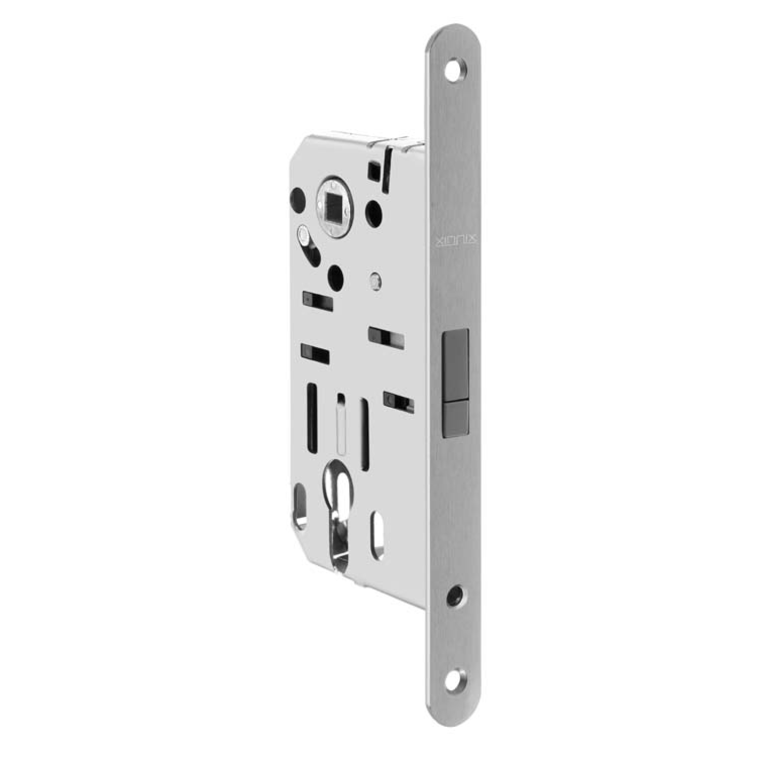 Xinnix magneetslot pz chroom mat 190x22mm zonder tegenplaat