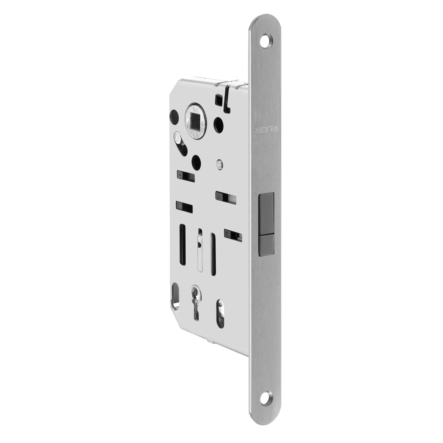 Xinnix magneetslot  bb chroom mat 190x22mm zonder tegenplaat