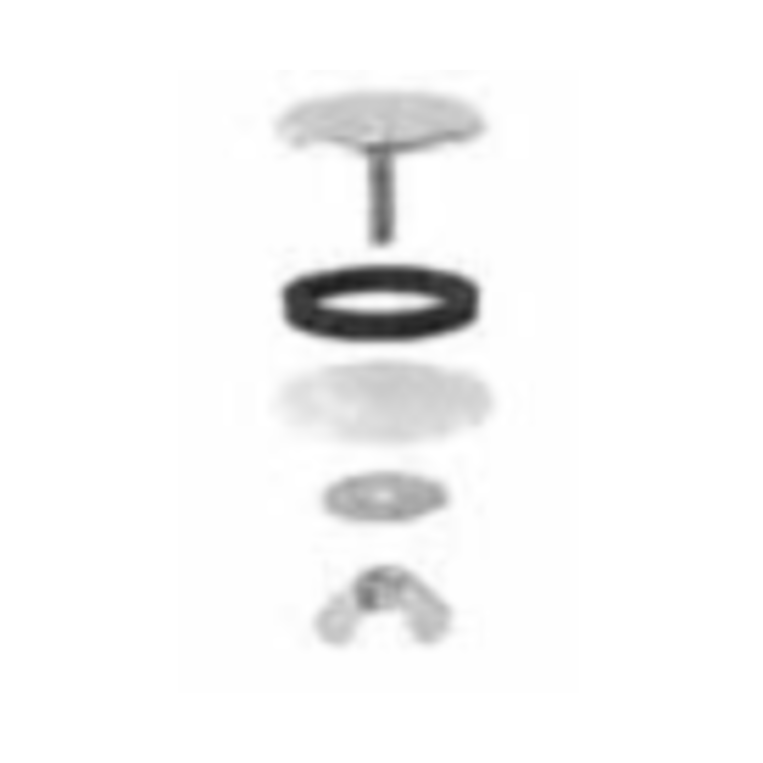 Bouche-trou inox inox  