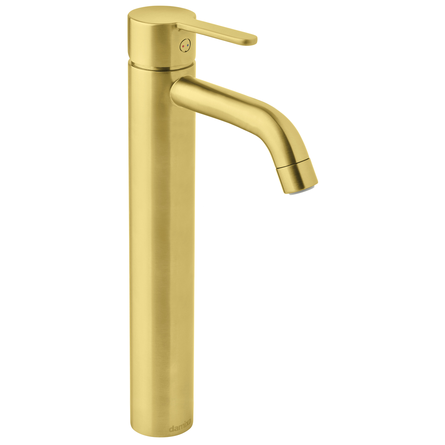 Damixa silhouet pr lavabo large messing brossé 