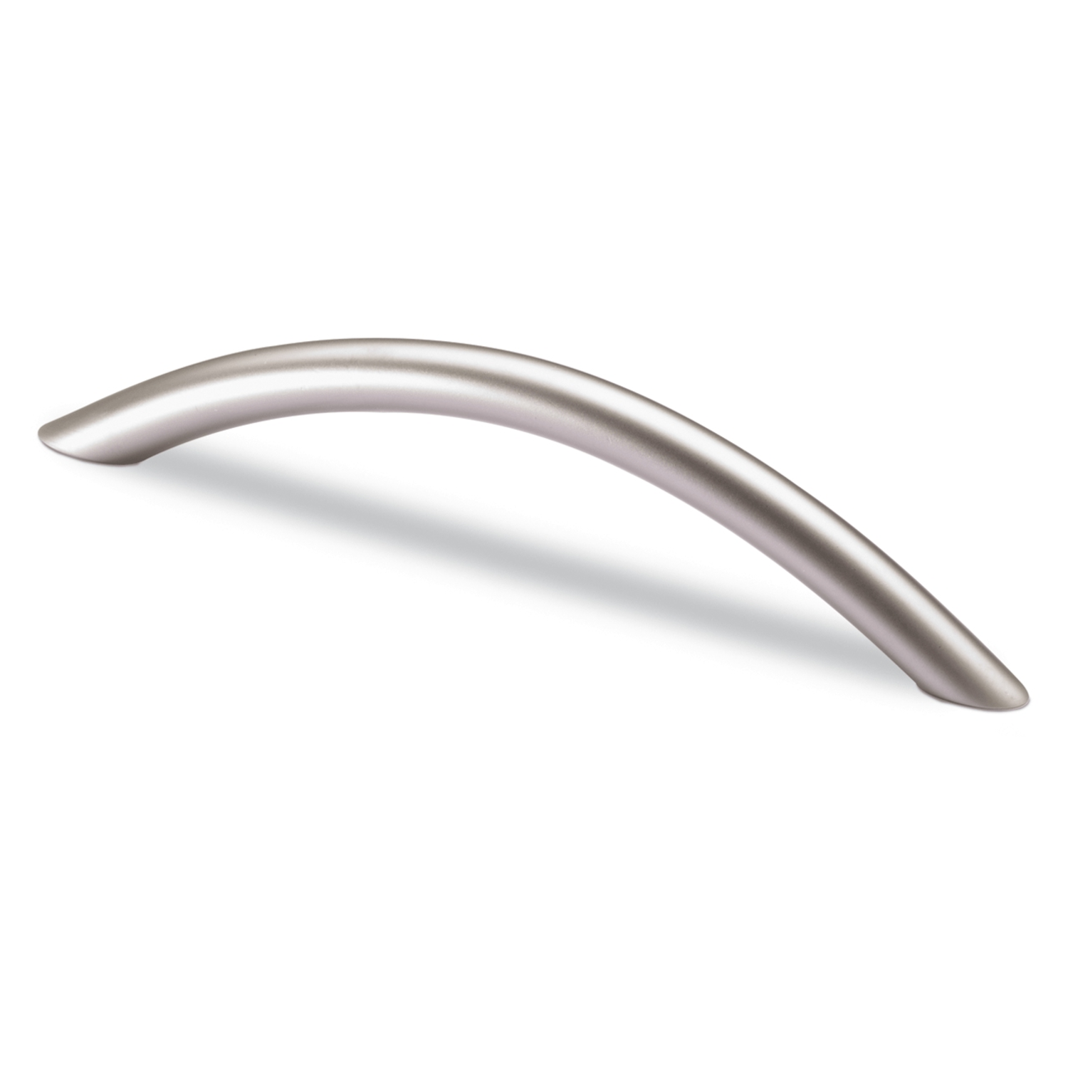 Greep Nicia, boorafstand 160, L 184 mm, H 32 mm, ø 10 mm, Mat verchroomd