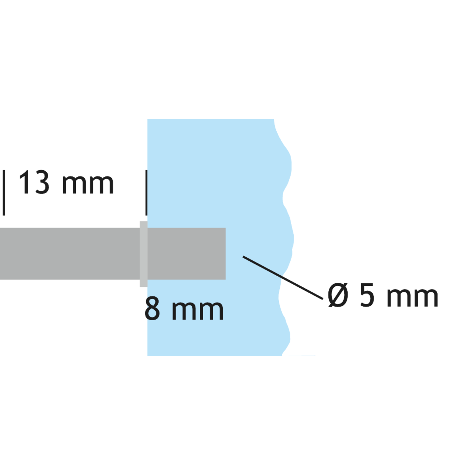 Schapdrager duplo gv 5x21,5 verzinkt