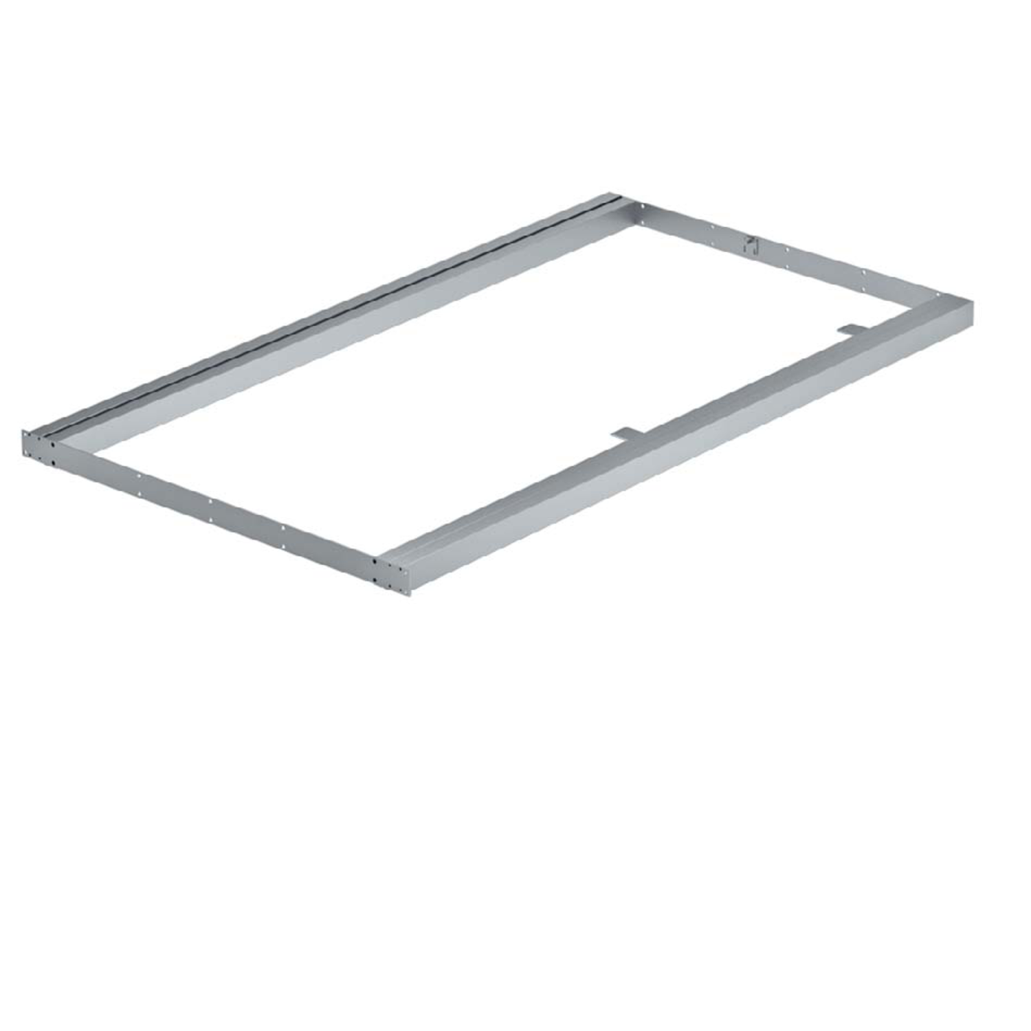 Profiel 3000mm universal 55 alu geanodiseerd