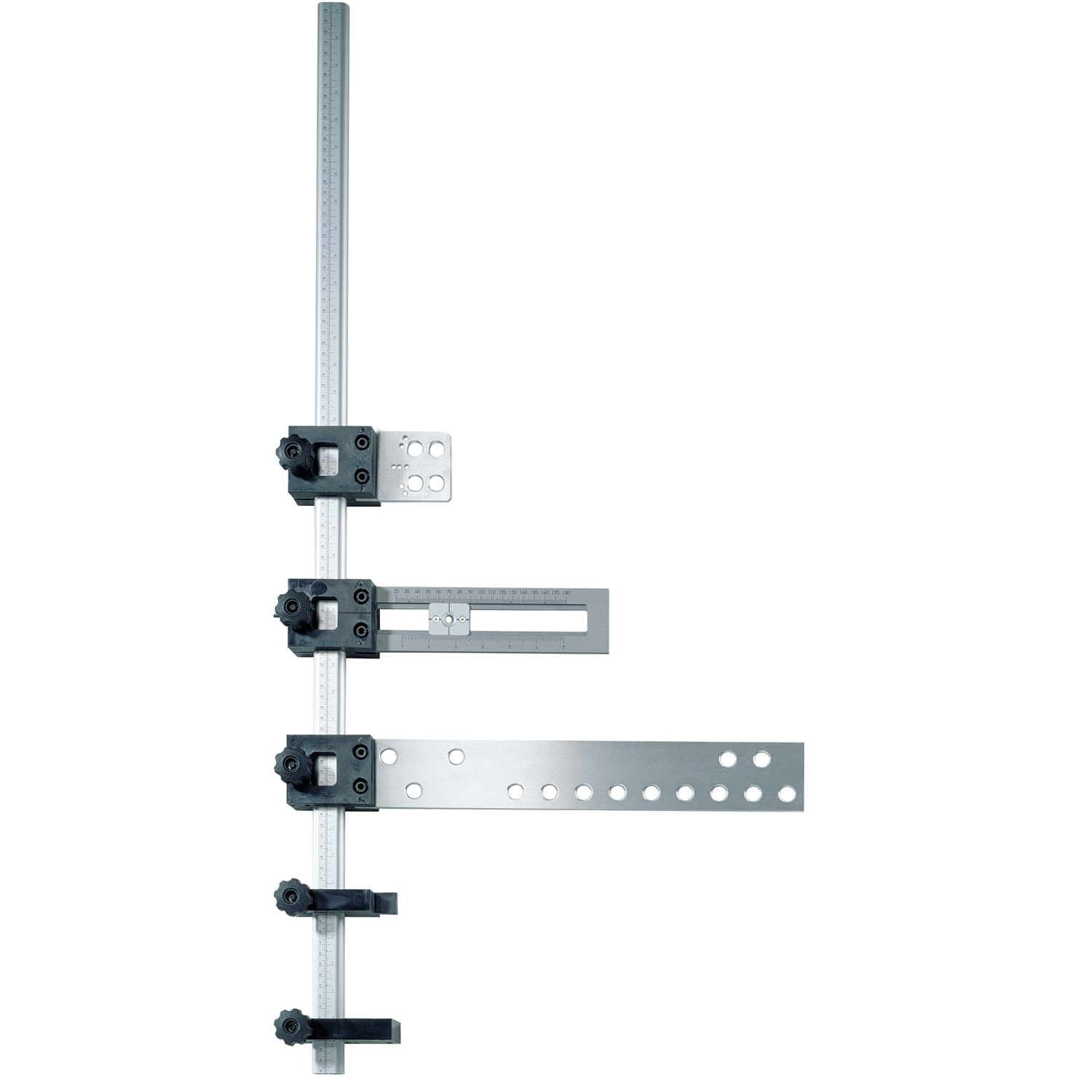 Accura boorlichaam met centreerpin en aftastelement, aluminium/kunststof, voor scharnieren/montageplaten