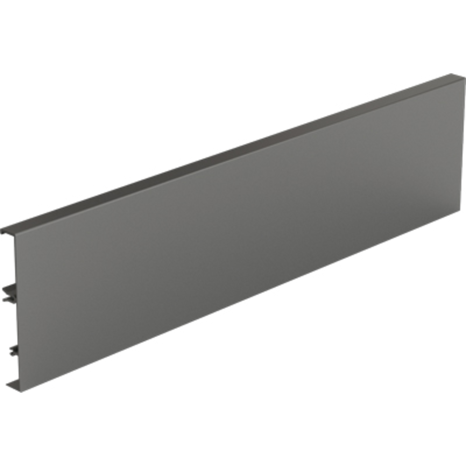paroi arrière en aluminium ArciTech, 126 x 2000 mm, anthracite