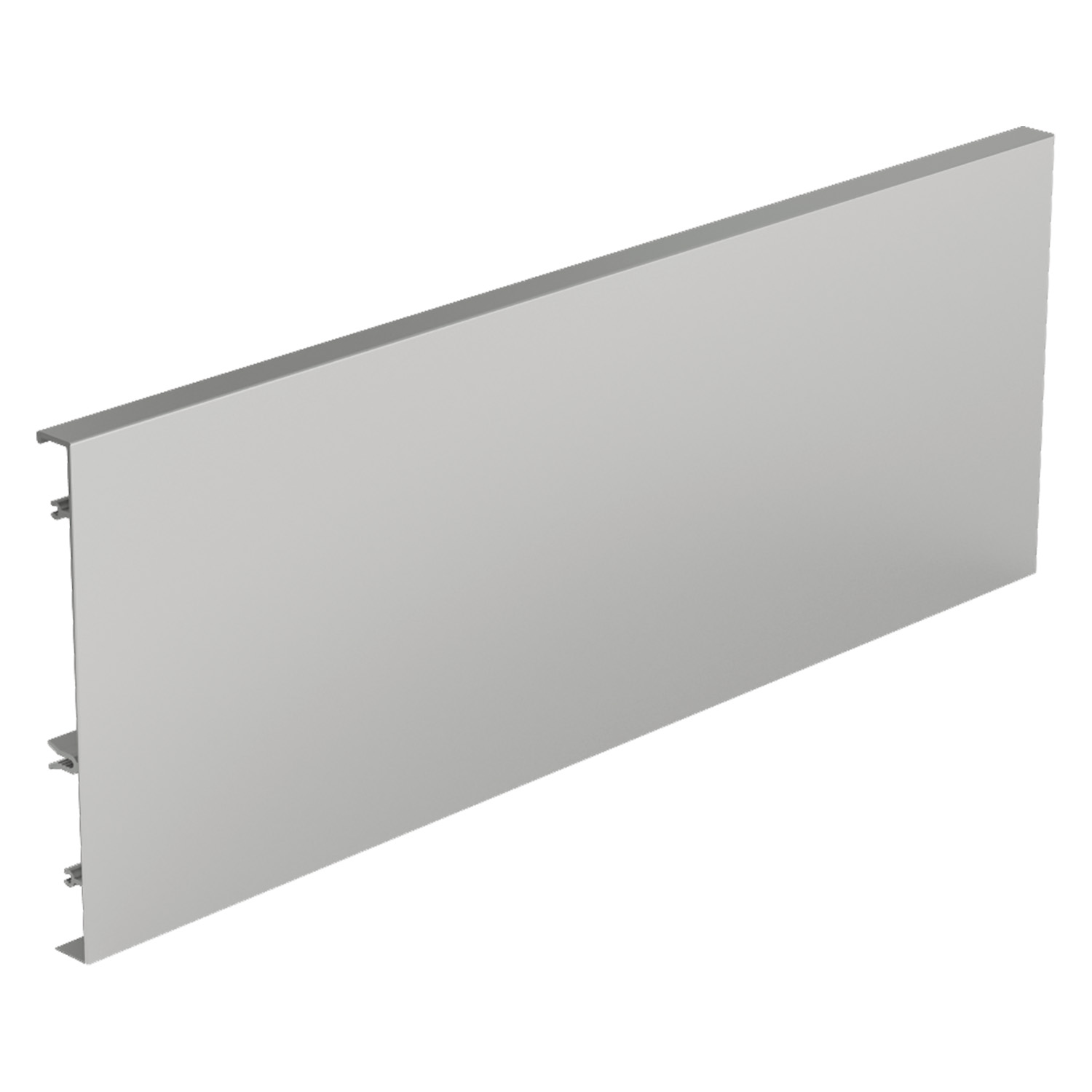 Aluminium achterwand ArciTech, 186 x 2000 mm, zilver