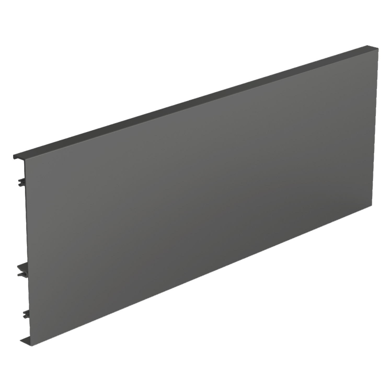 paroi arrière en aluminium ArciTech, 186 x 2000 mm, anthracite