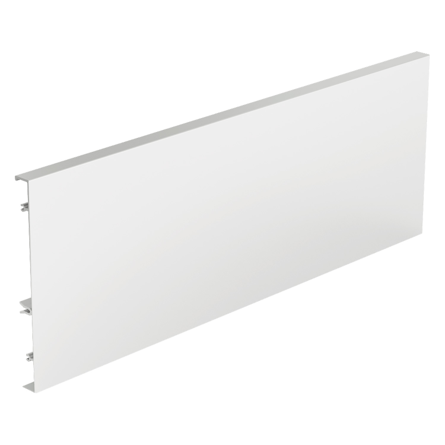 Aluminium achterwand ArciTech, 186 x 2000 mm, wit