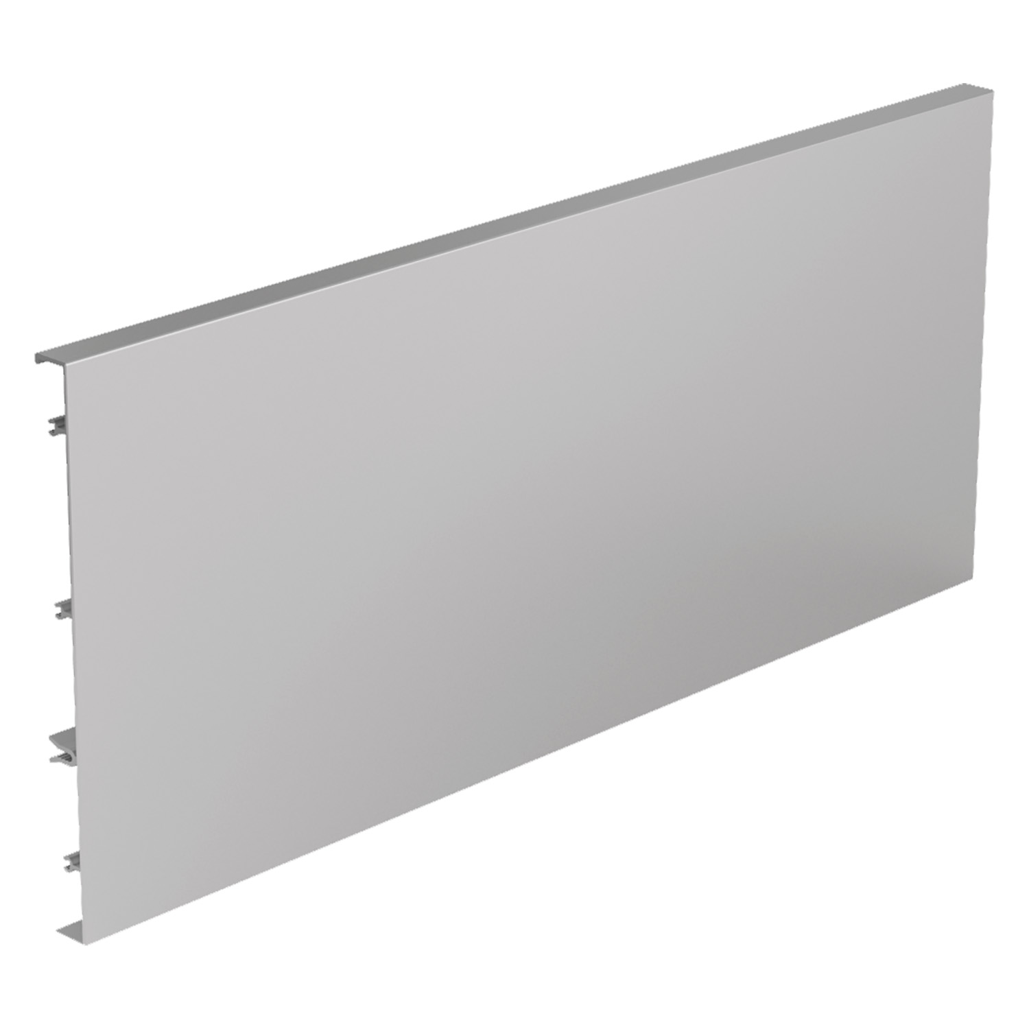 paroi arrière en aluminium ArciTech, 218 x 2000 mm, argent