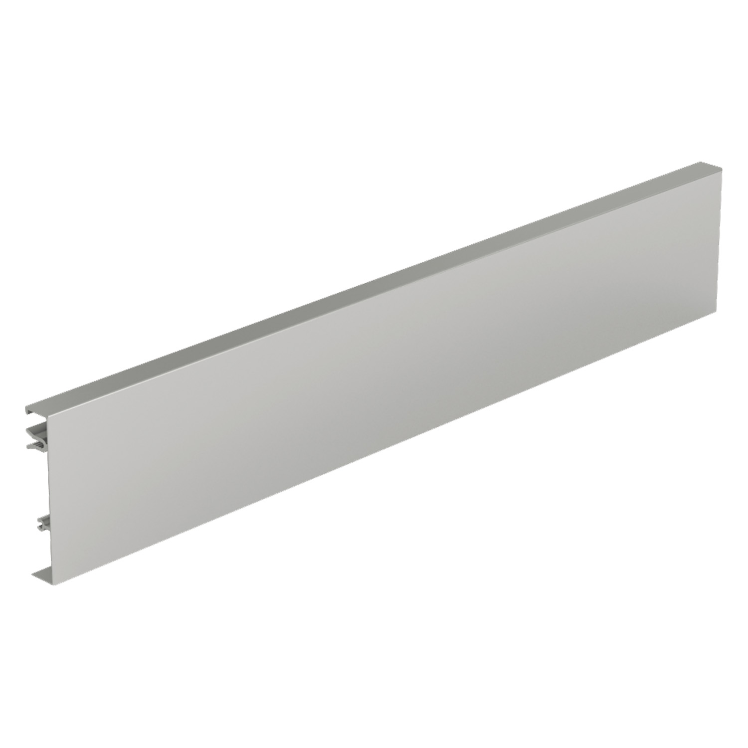 Aluminium achterwand ArciTech, 94 x 2000 mm, zilver