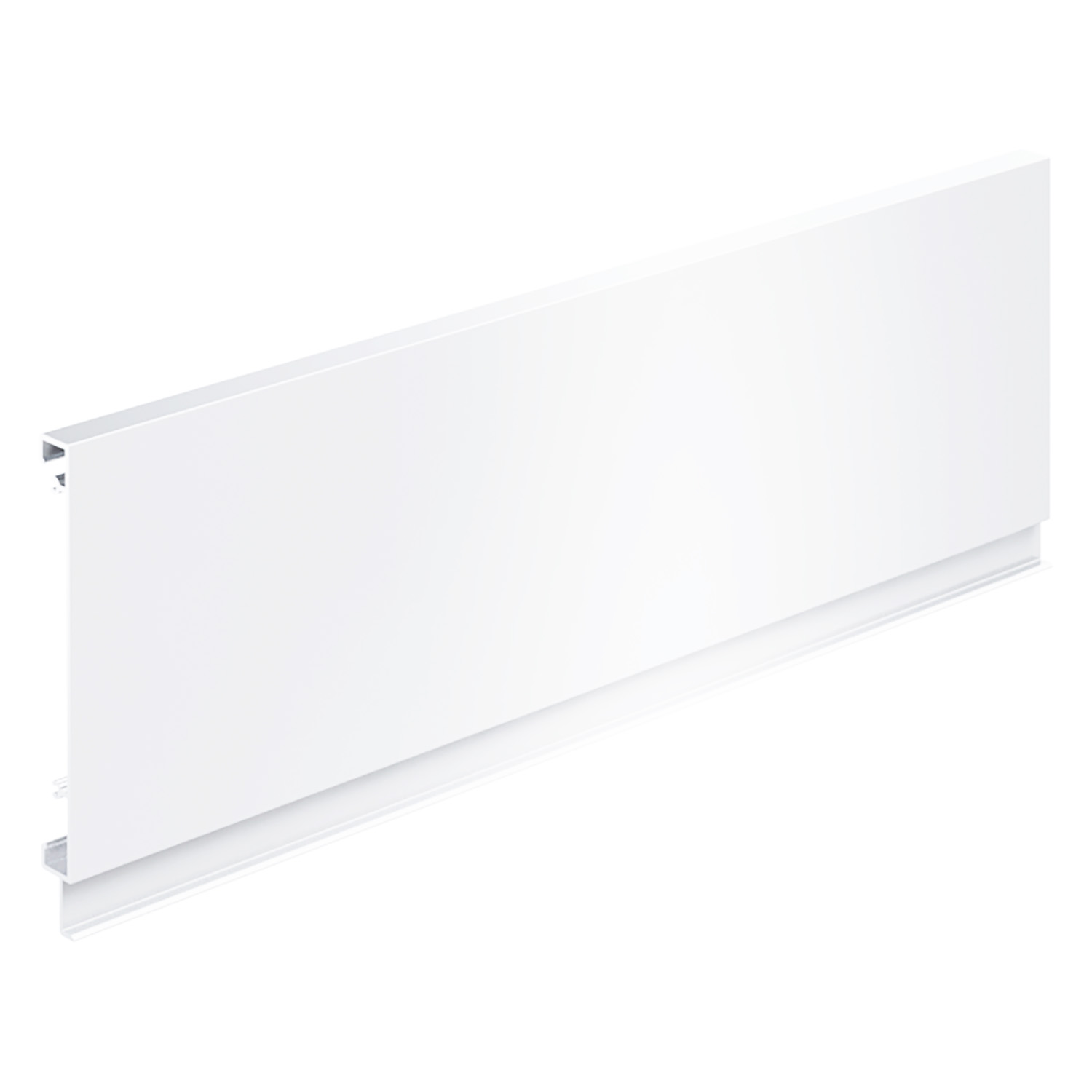 Aluminium achterwand InnoTech Atira / 200 / 144, wit