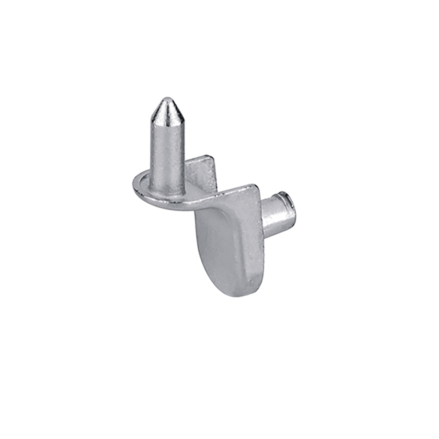 Taquets d'étagère Sekura 6, ø 5 mm, Zamak nickelée