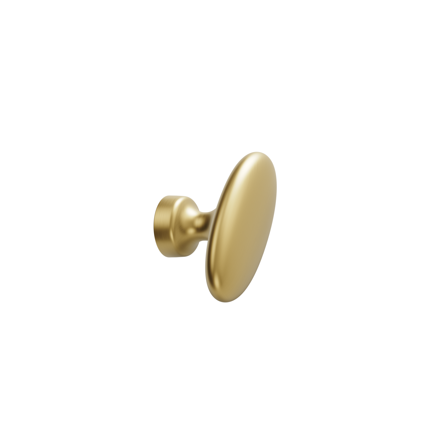 Bouton T BARON T l60 zamac or brossé 