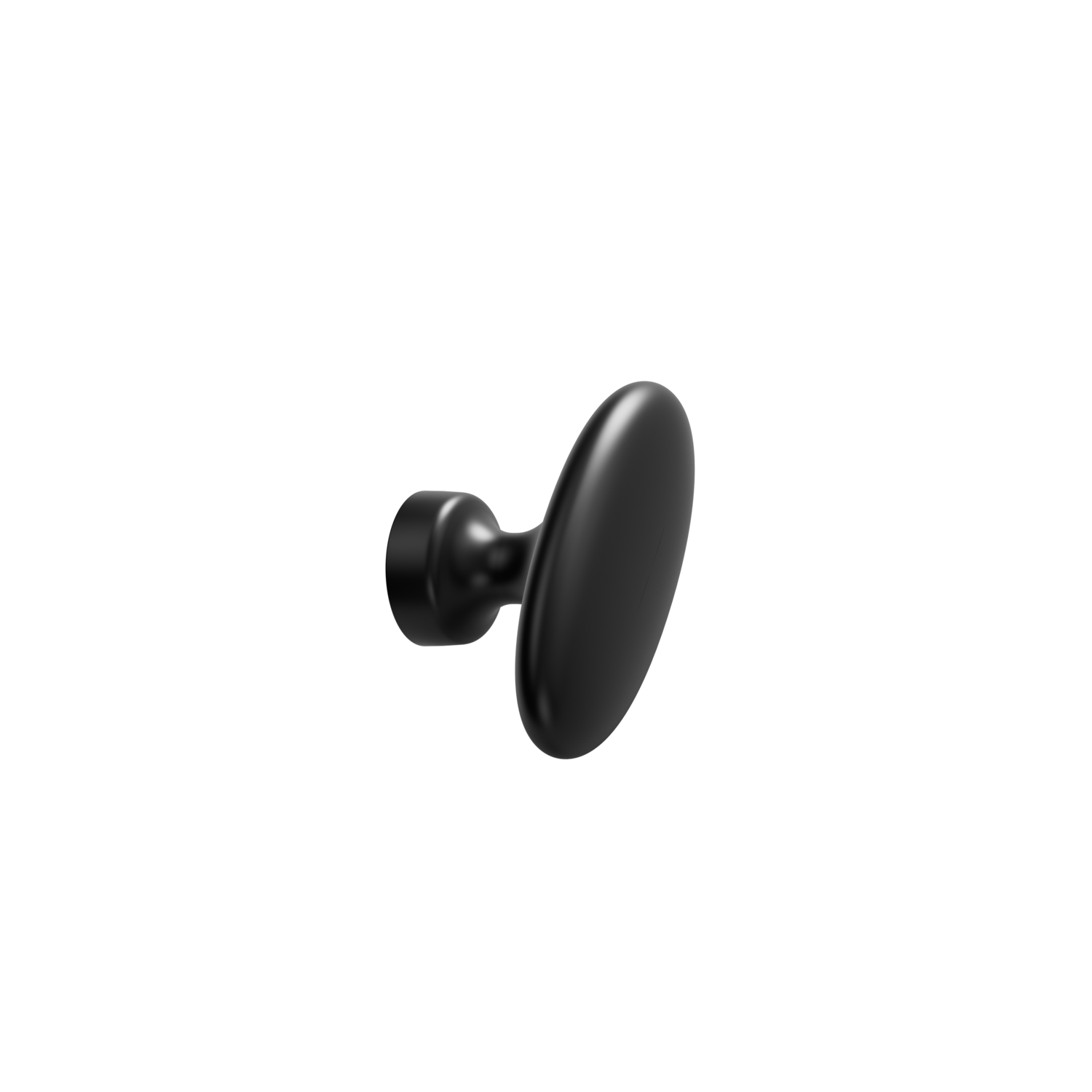 Bouton T BARON T l60 zamac noir mat 