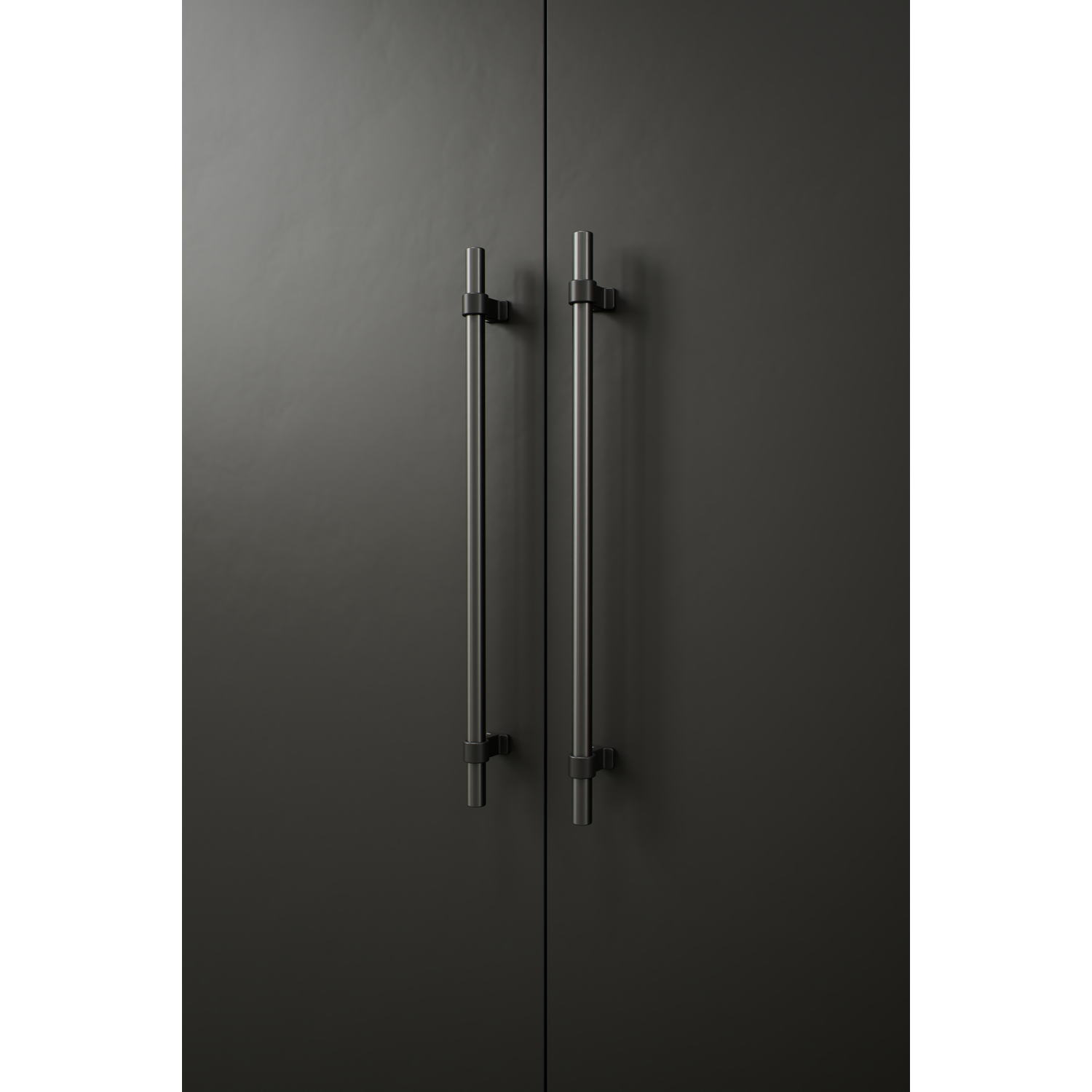 Poignée bond ea320 l410 noir mat/gunmetal 