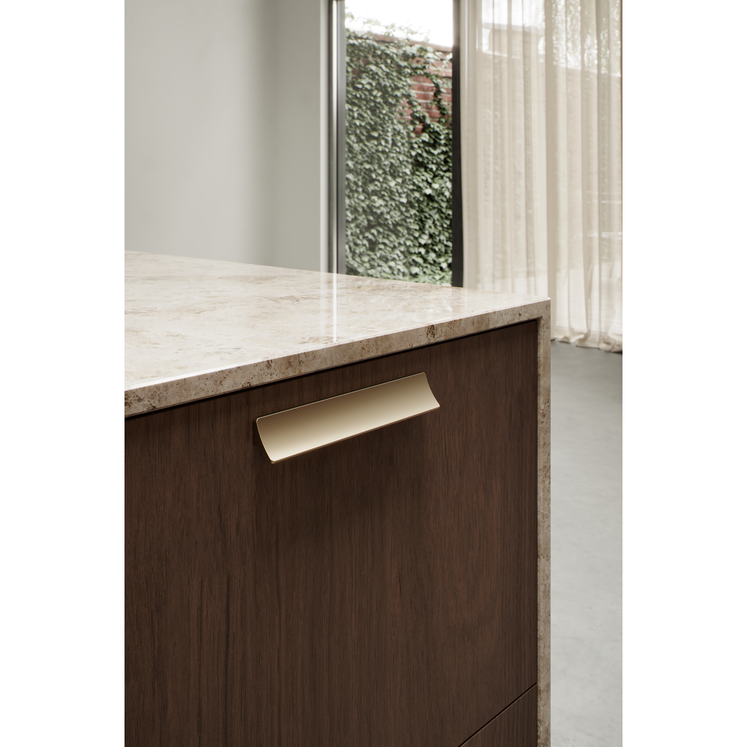 Greep ciel ba160 l200 alu mat goud