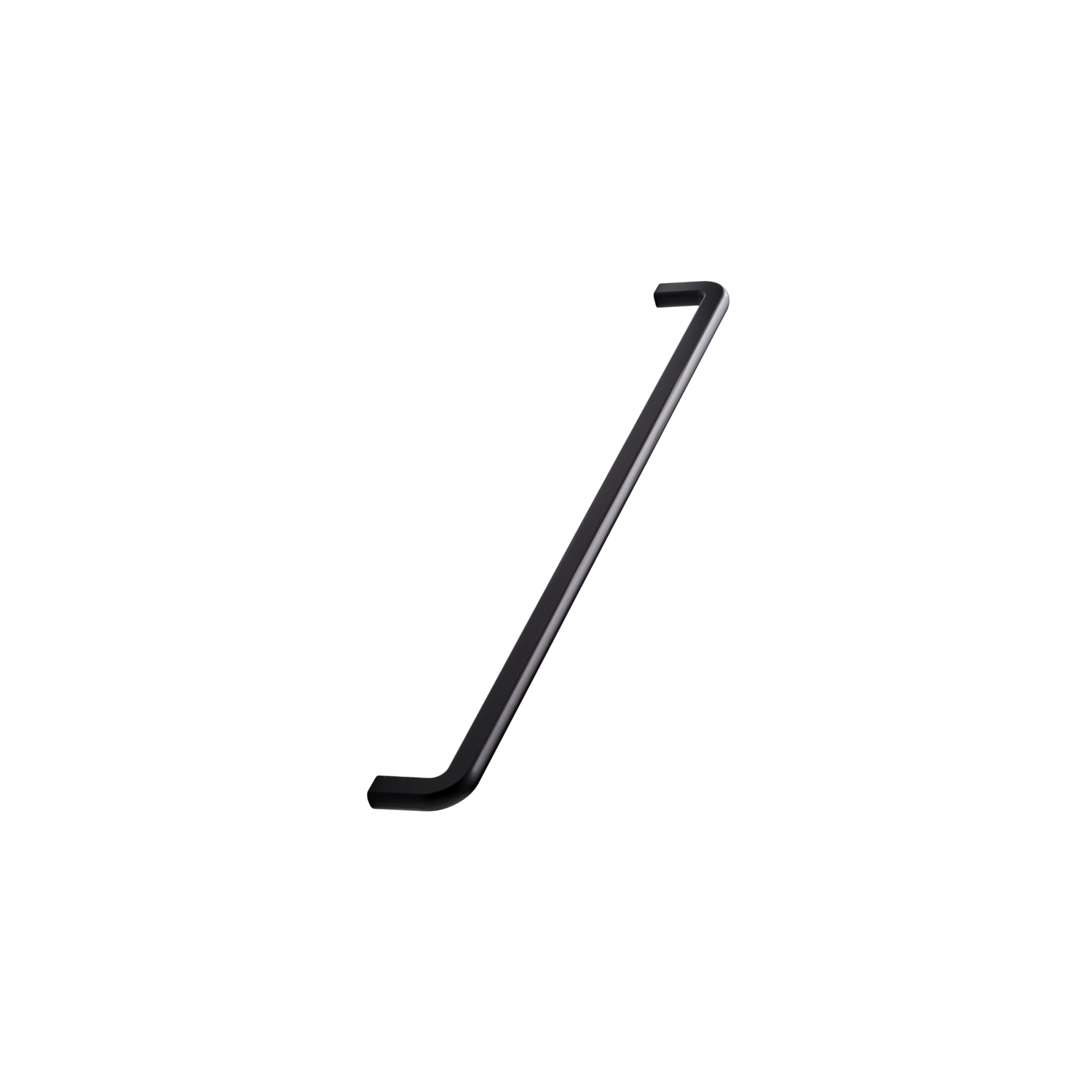 Poignée compact ea320 l332 zamac noir mat 