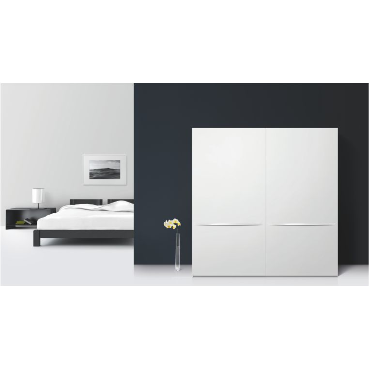 Hawa Frontino 40 H FS garniture, type M, 1800-2199 mm, 2 portes