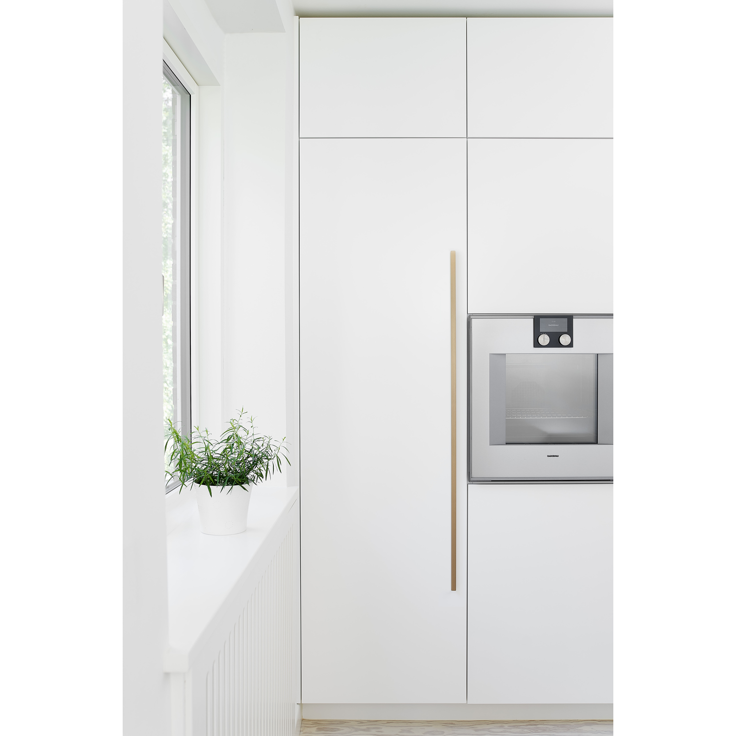 Greep elan ba1088 l1200 alu geborsteld goud