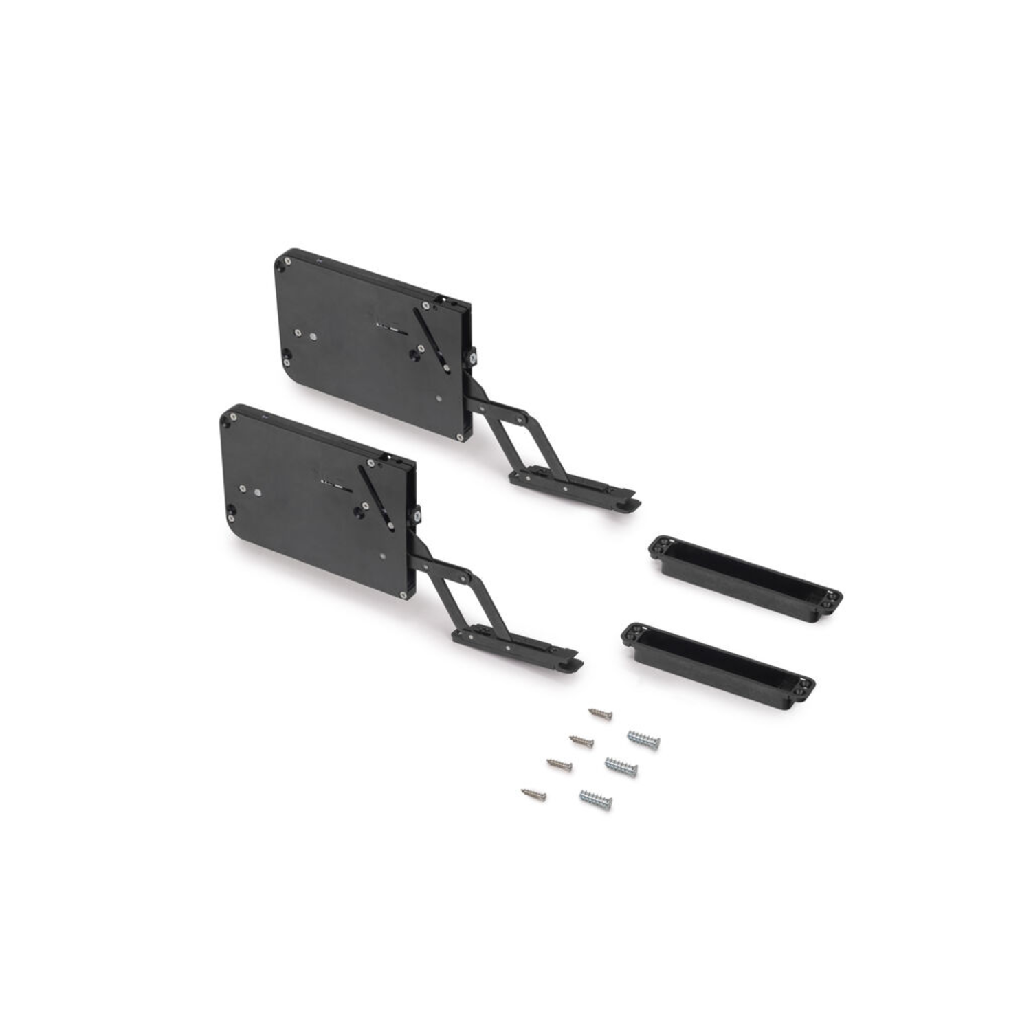 Unico set compas d'abat ressort type 3 noir nickel 