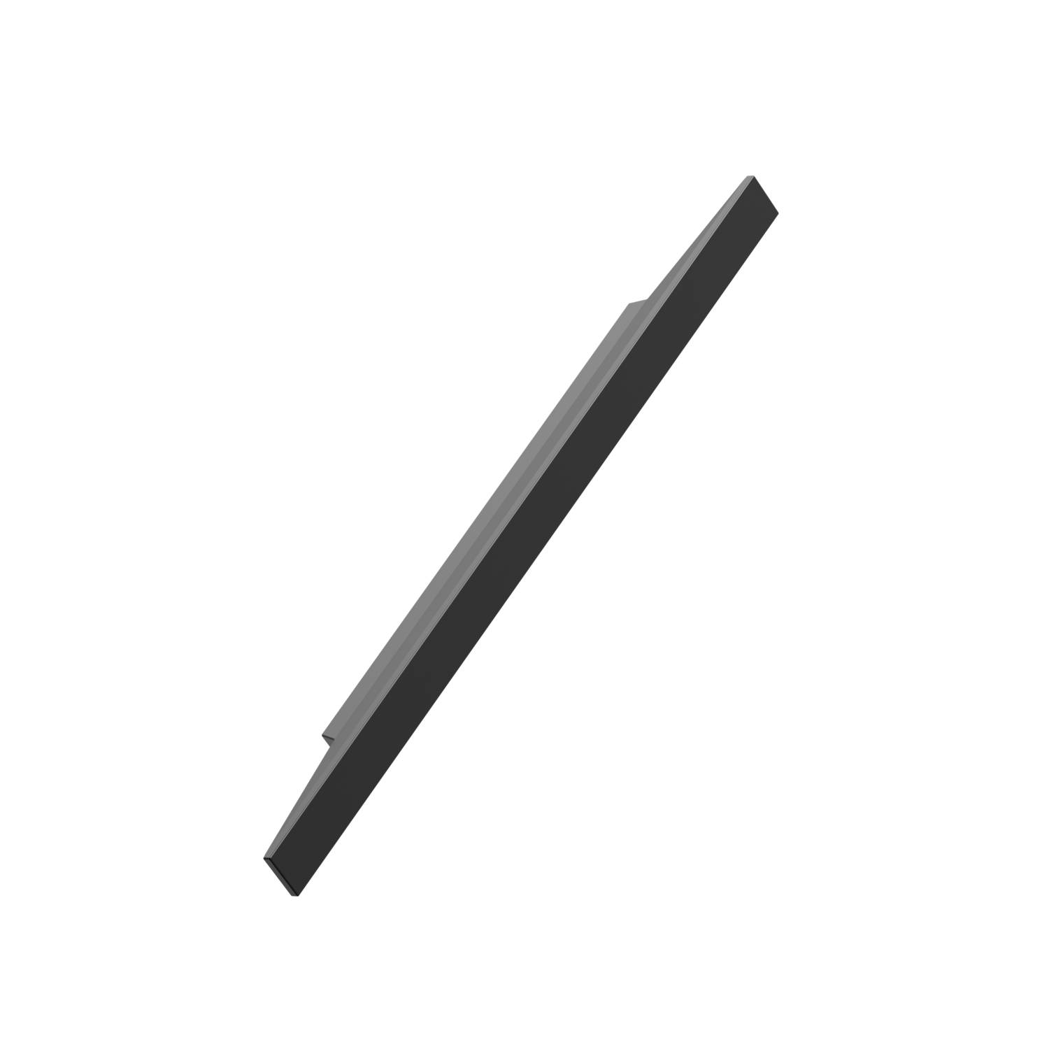 Poignée facet ea96 l220 alu noir mat 