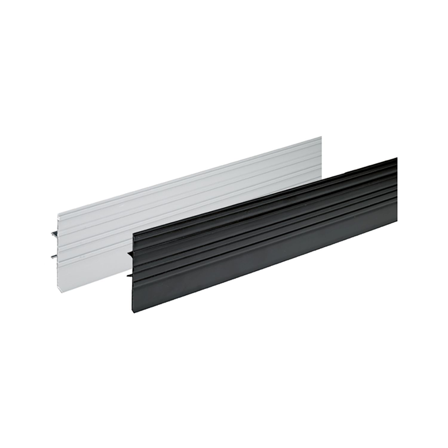 Afdekprofiel 536mm zwart