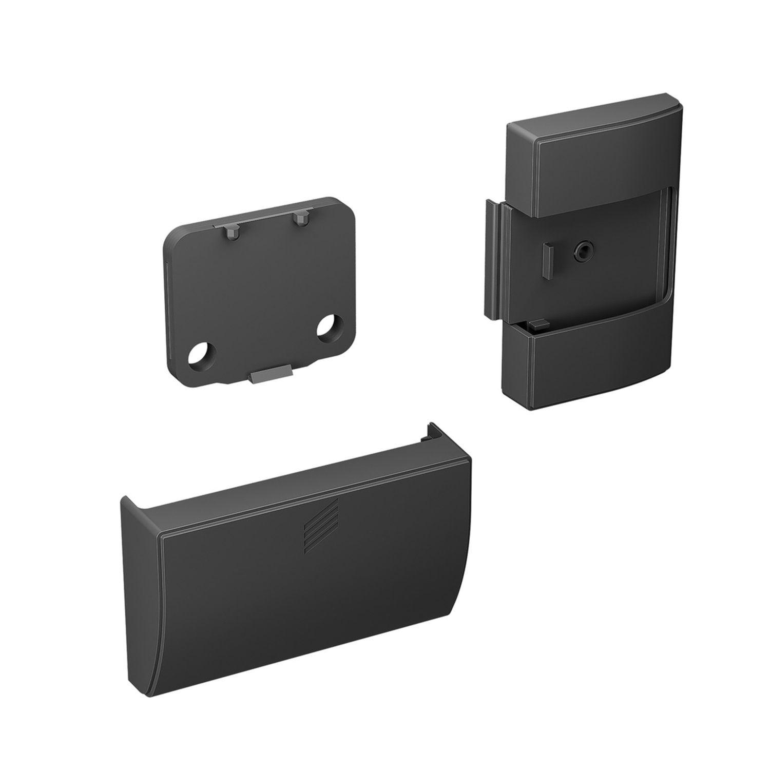 Geleidingsscharnier met draagvermogen Evisys. Voor koelkast deur-op-deur constructie.
