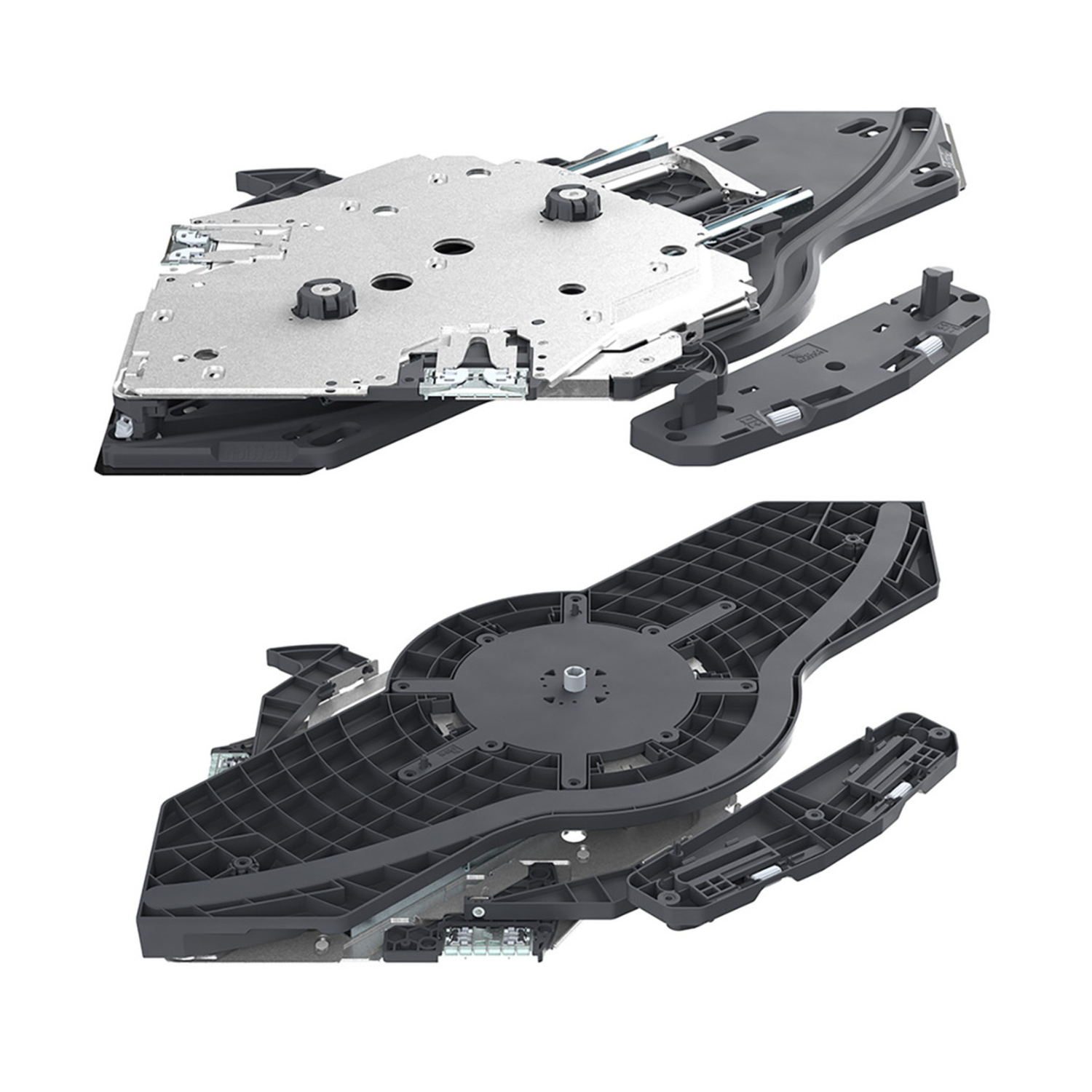 FurnSpin XL met Push to open Silent, installatiepositie links