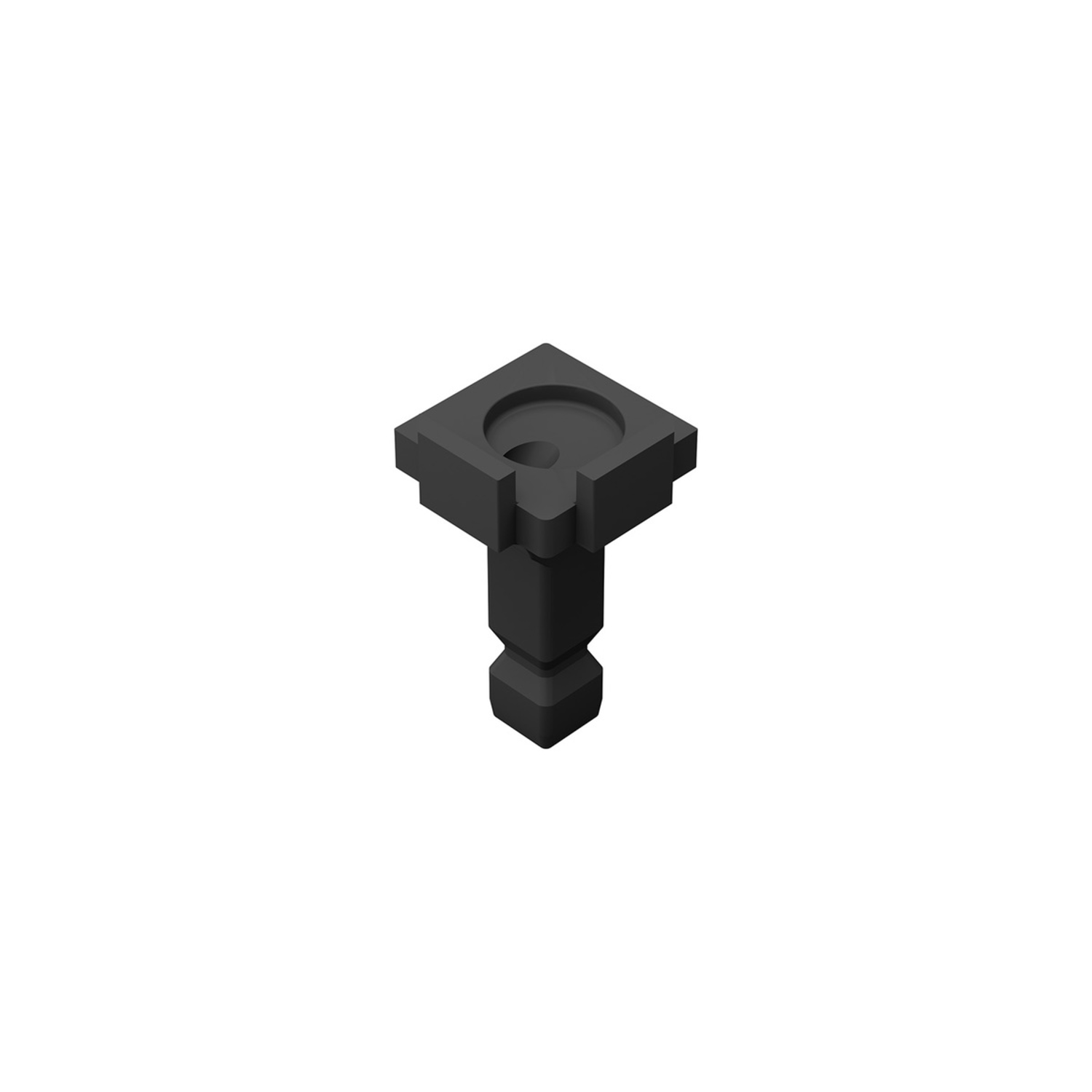 Adaptateur de profilé,  noir mat