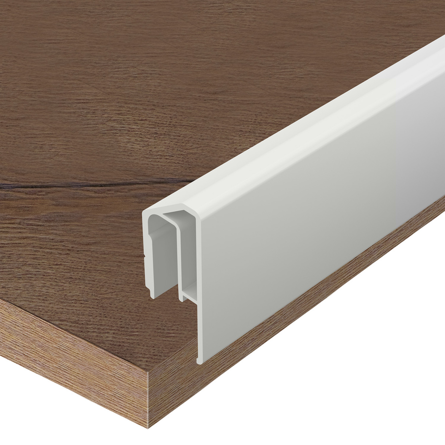 Couvre-ferrure,  blanc mat