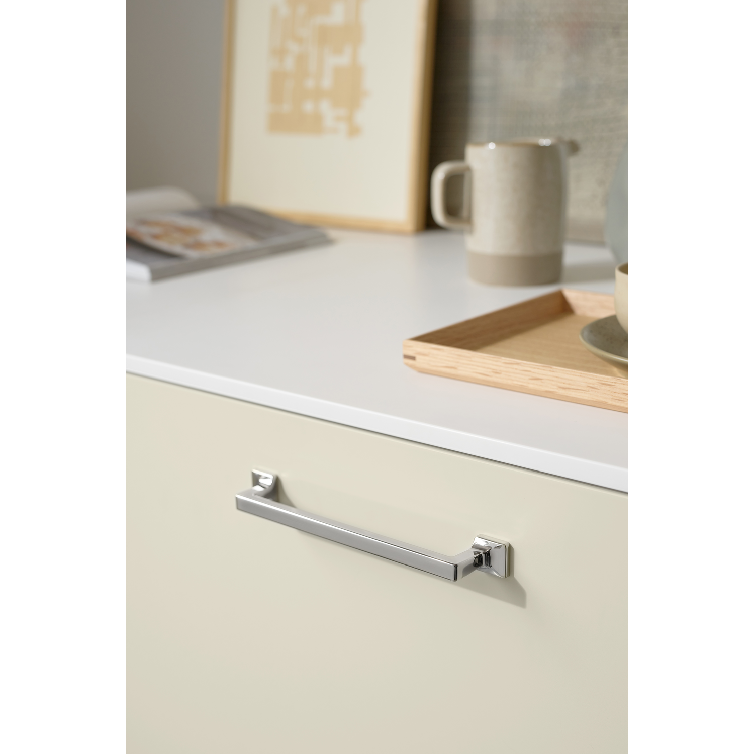 Greep heritage ba160 l190 zamak nikkel