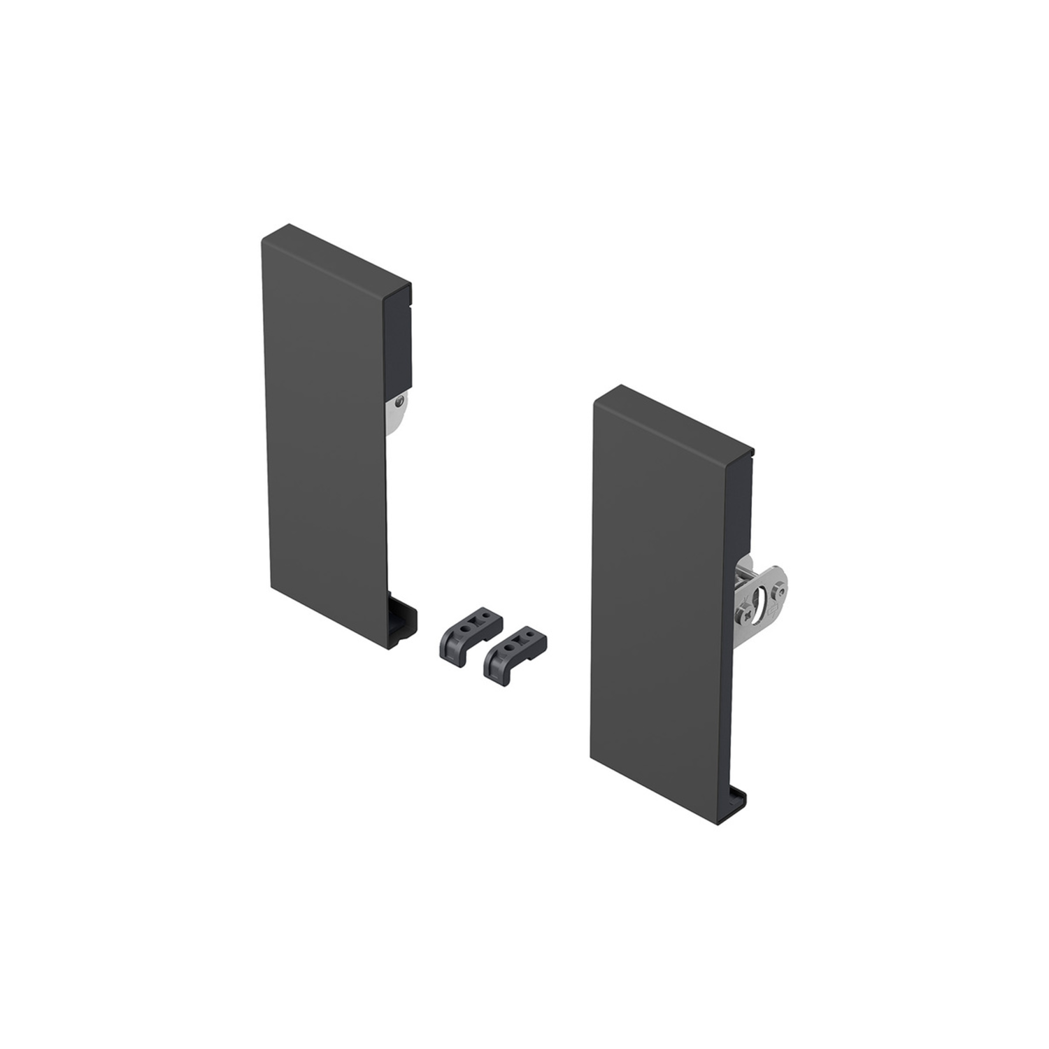 Verbinder voor front ArciTech, 126 mm, antraciet