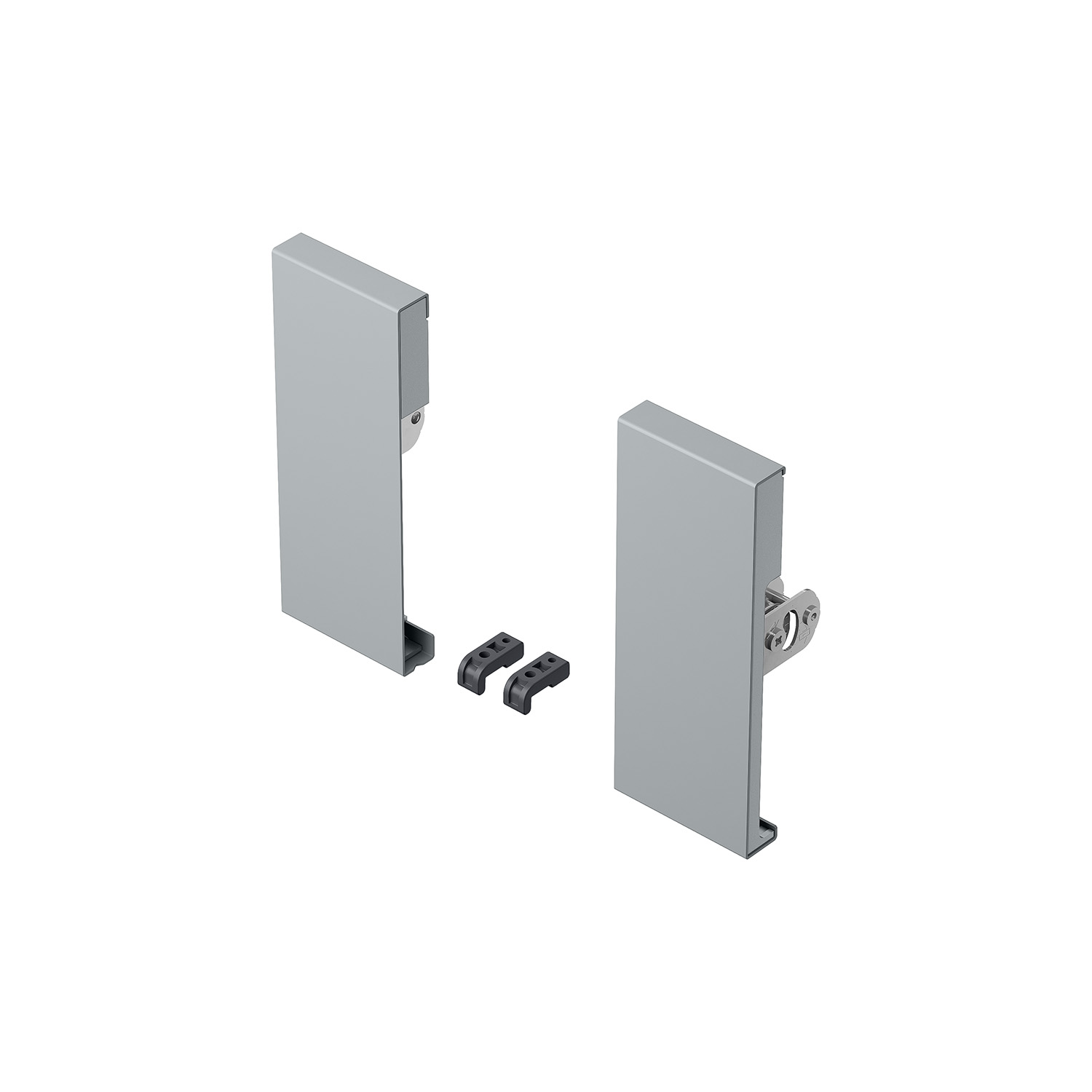 Verbinder voor front ArciTech, 126 mm, zilver
