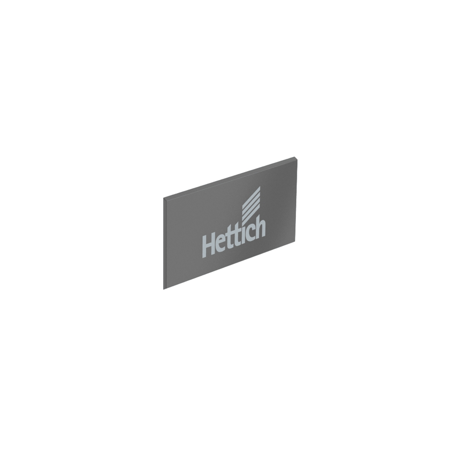 ArciTech Afdekkap, antraciet met Hettich logo