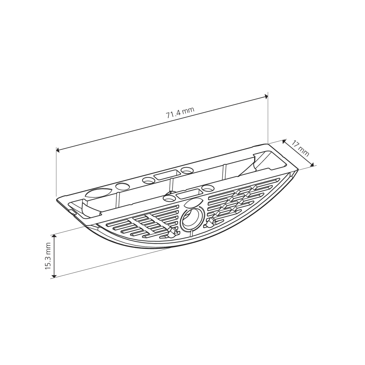Verbindingssysteem voor lichtgewichtpanelen zonder randhout LC P-16x17 80 st + Clamex P-14/10