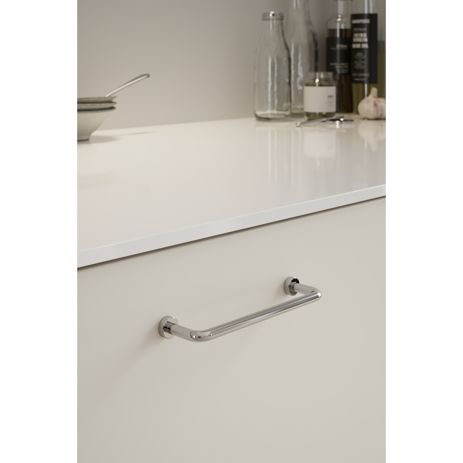 Poignée LOUNGE EA128 L142 inox chrome 