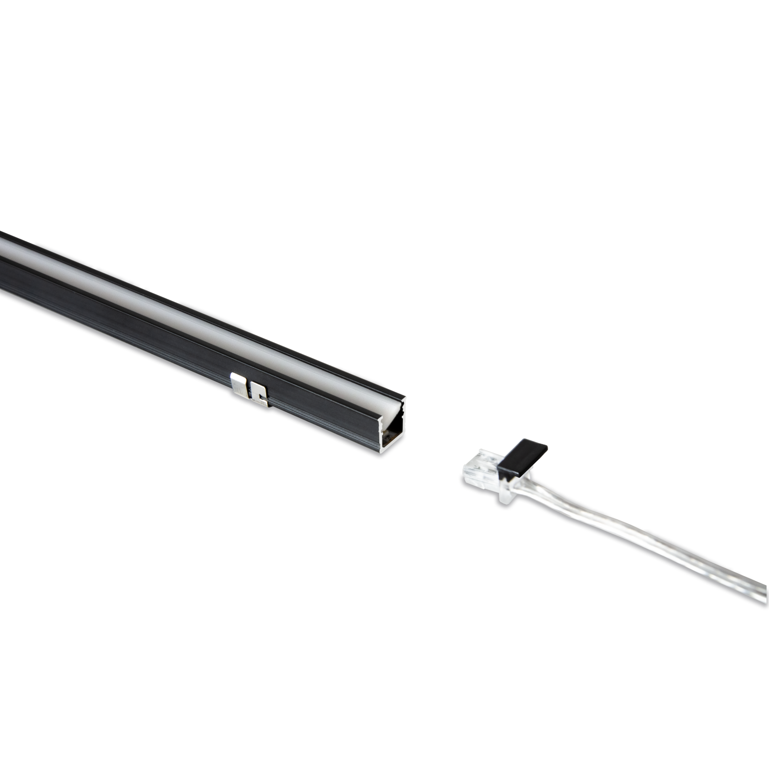 Moove Led profiel 3m Emotion Dual Color 24V 36W zwart