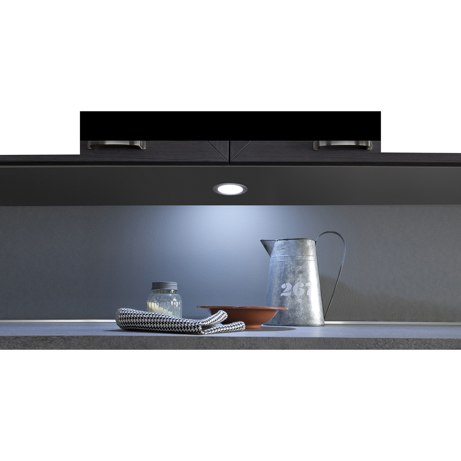 Led Emotion opbouwring MOONlight 68 zwart