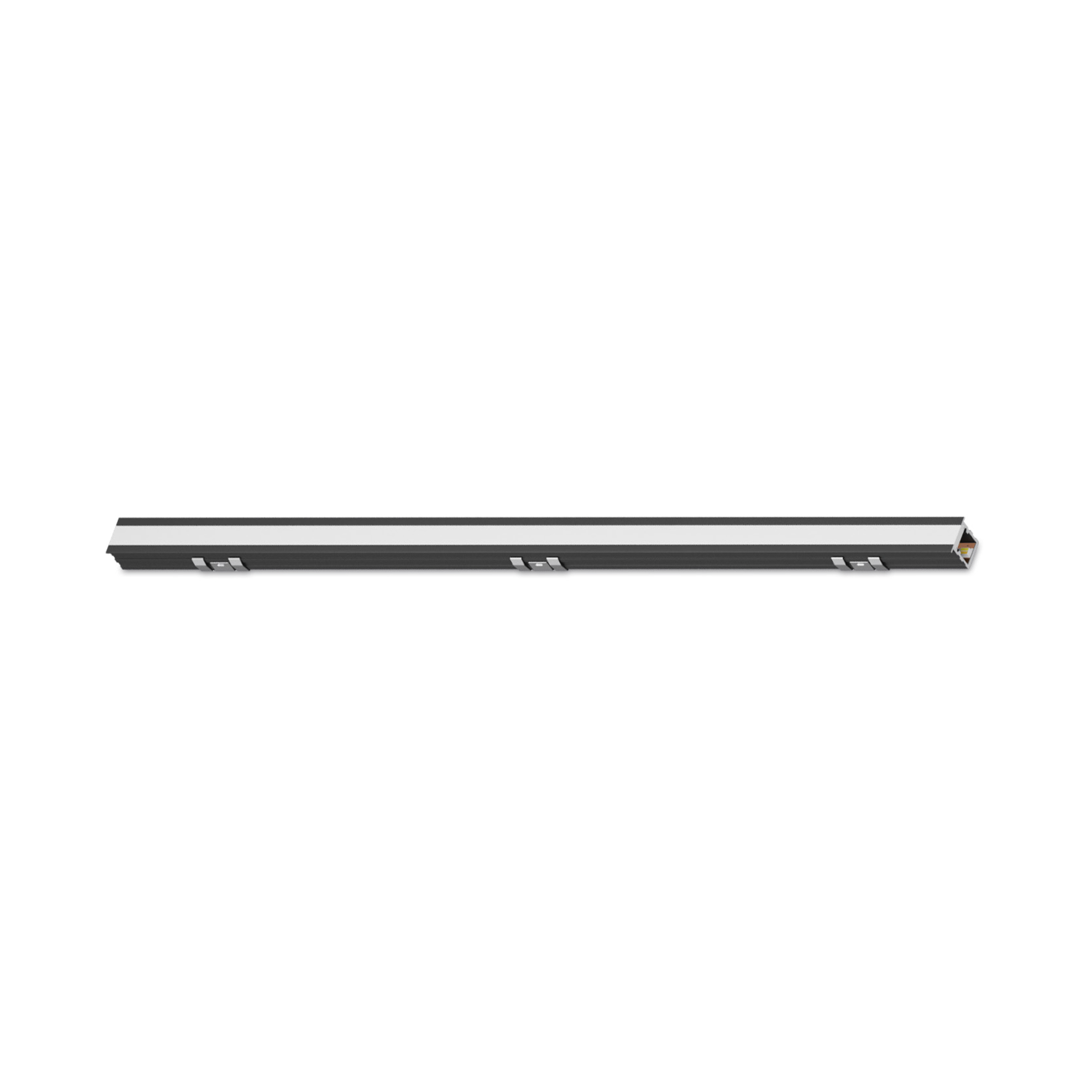 Moove2 led profiel 3m WDC 24V 10W/M zwart