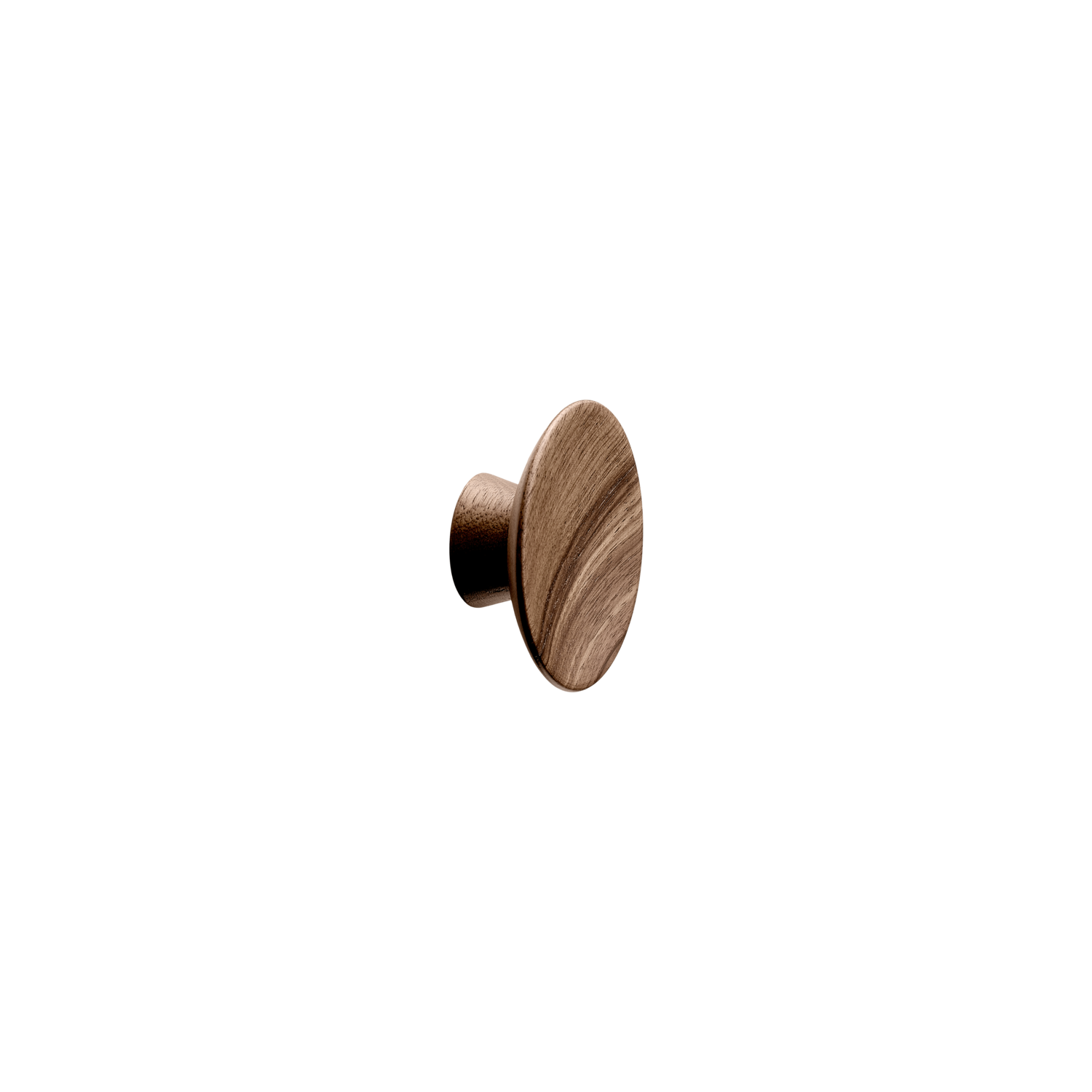 Knop OLYMPIA Ø50 walnoot