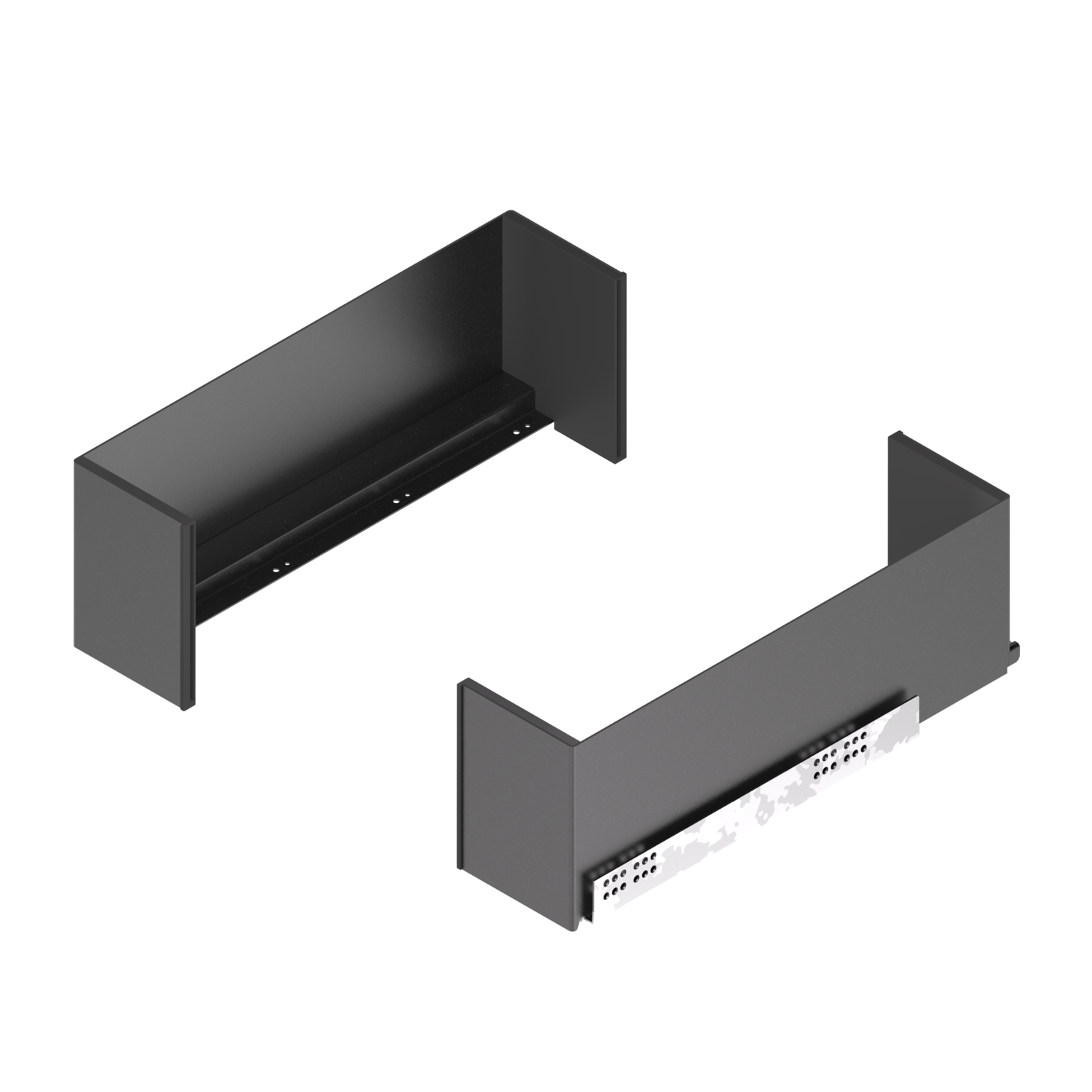 Chic line set tiroir anthracite h.175 p.492mm 