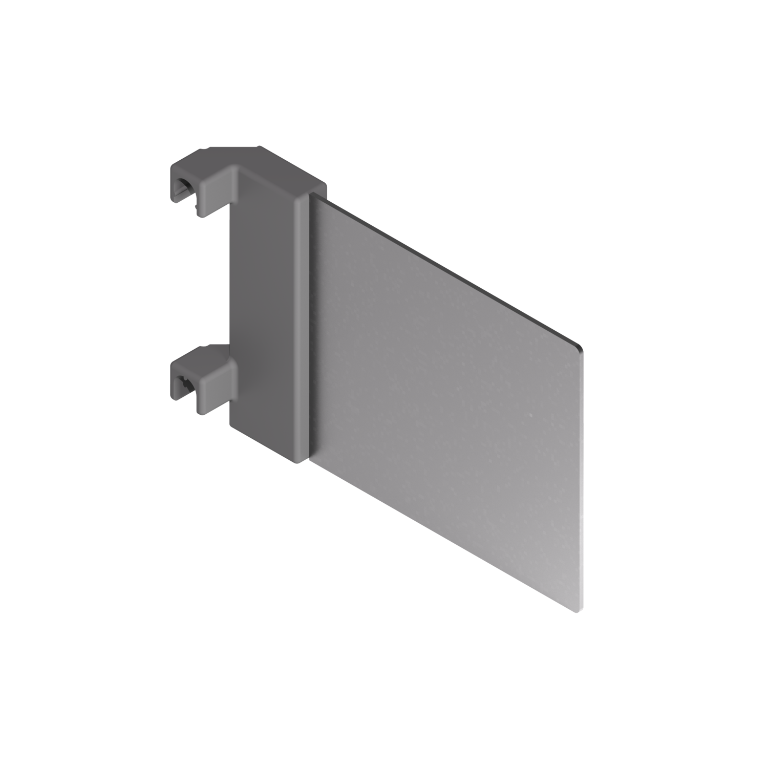 Chic line séparateur anthracite h.85  l.143mm 