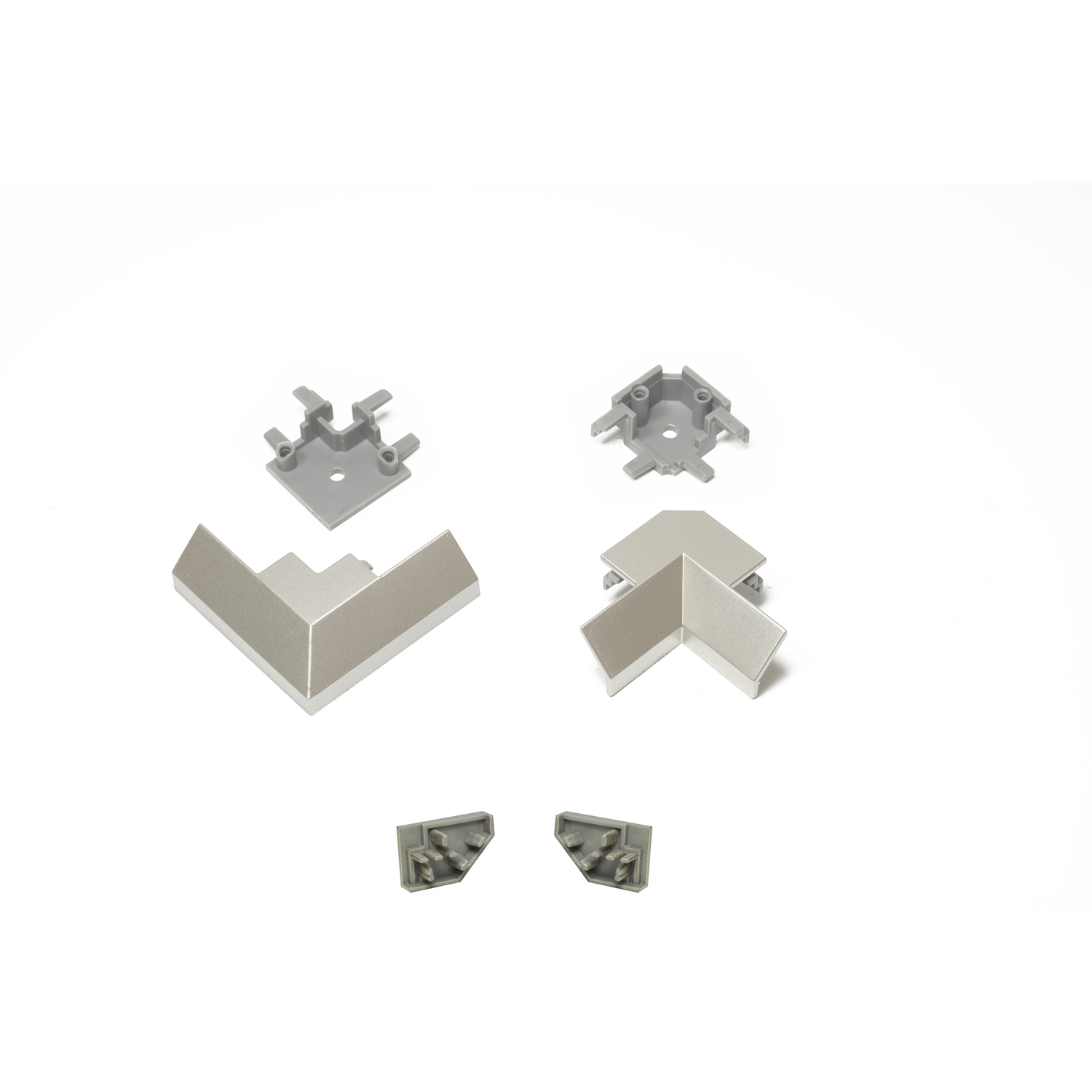 Led emotion nubio set eindkappen en hoeken2 x eind 2 x eindkap 1 x binnenhoek 1 x buitenhoek