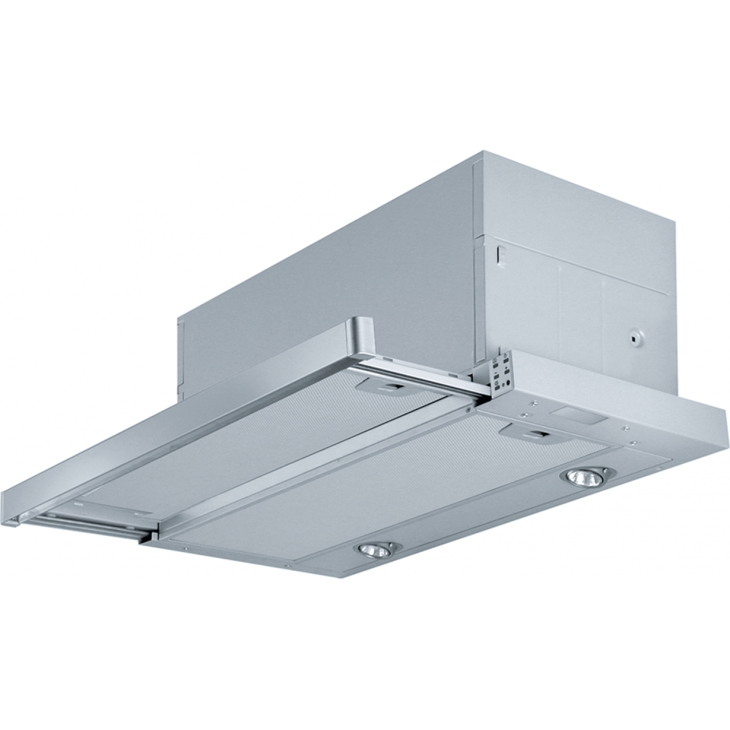 Maxima - Hotte télescopique / 900 mm / Inox