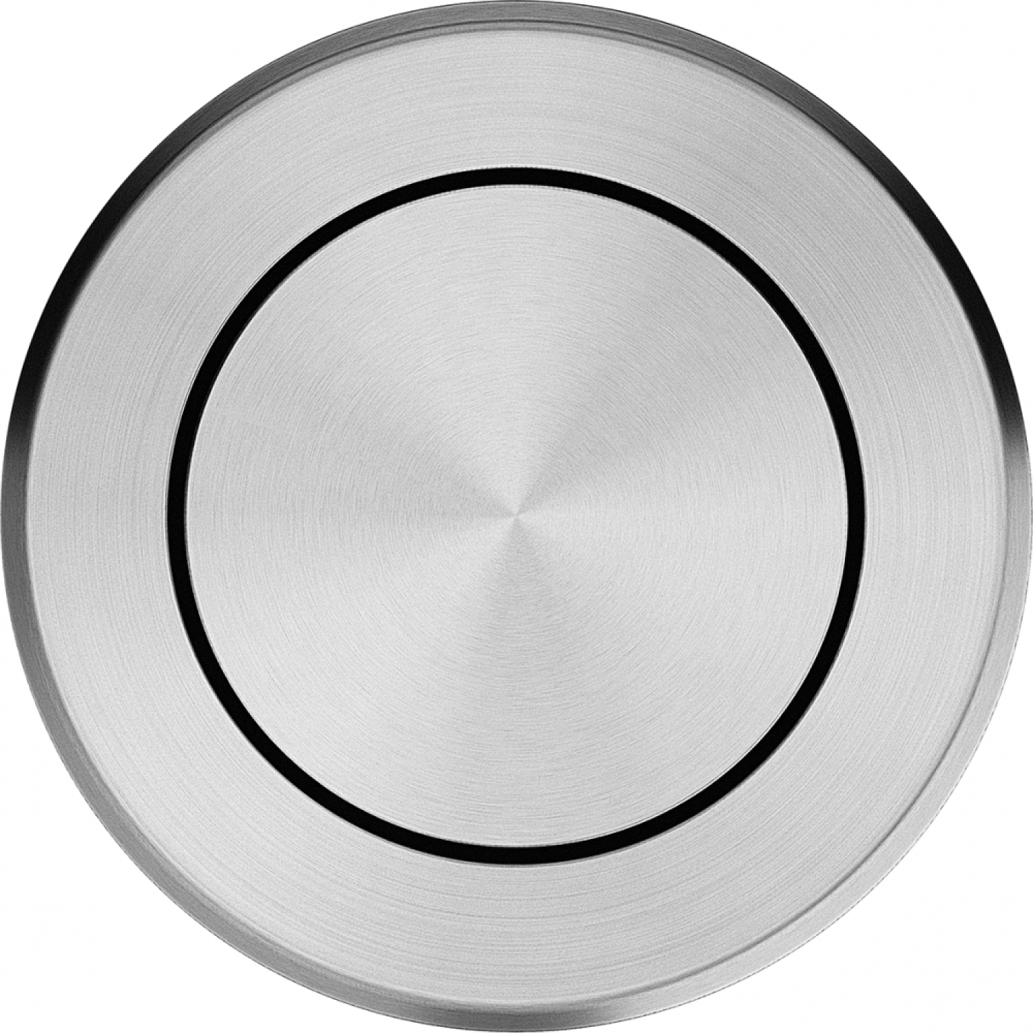 Bouton poussoir rond Inox