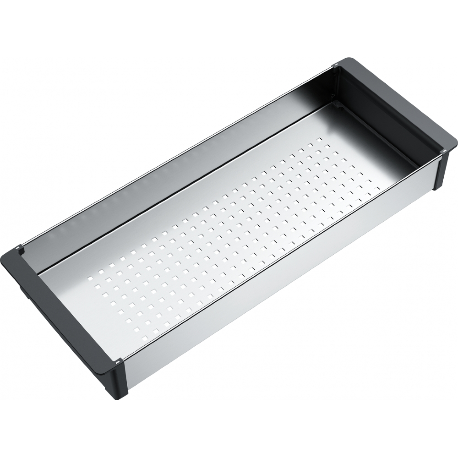 Panier égouttoir / 156,4 x 412 x 53,5 mm / Inox-Synthetique