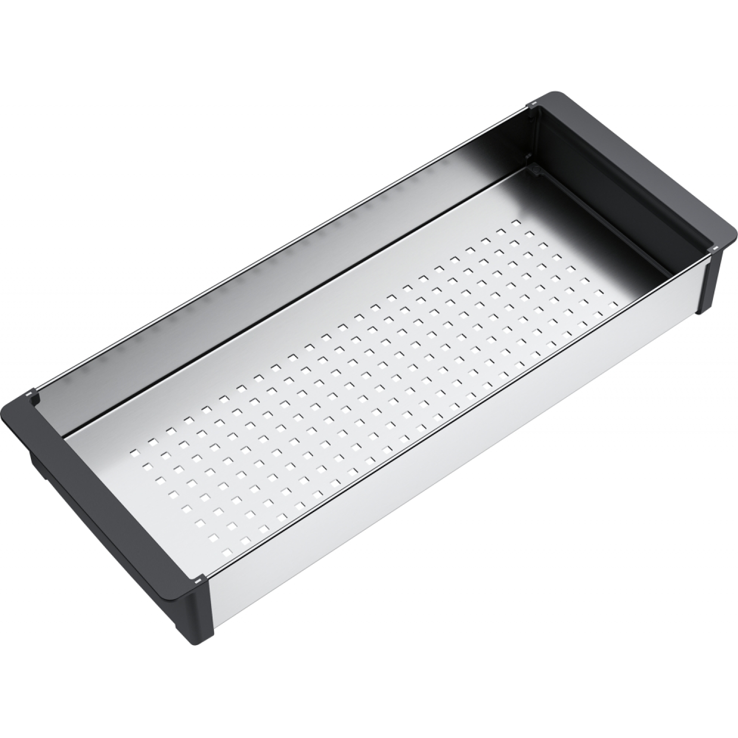 Panier égouttoir / 156,4 x 395 x 53,5 mm / Inox-Synthetique